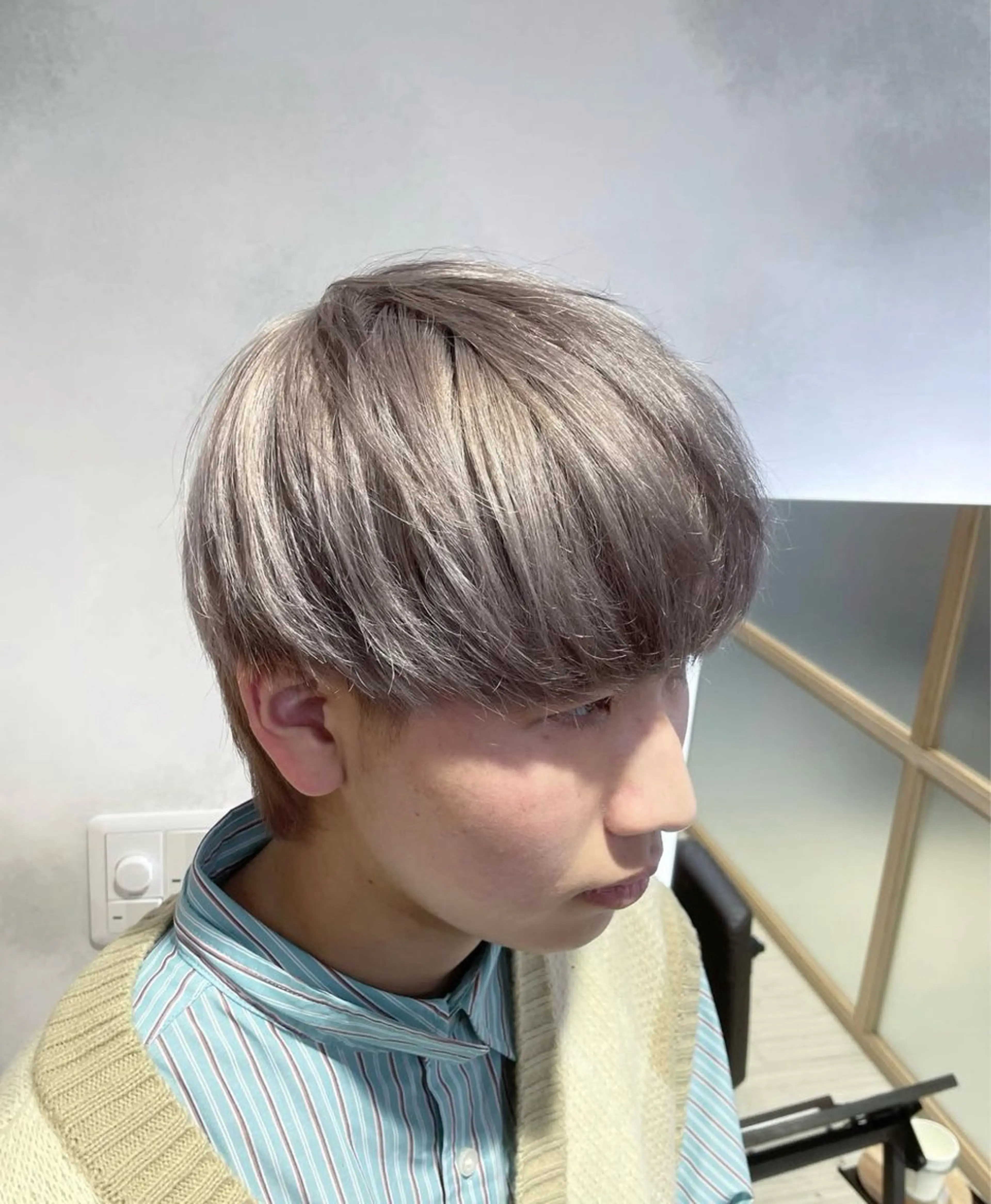 最高の艶透明感🦄ブリーチカラー＋カット＋カシミヤトリートメントの写真