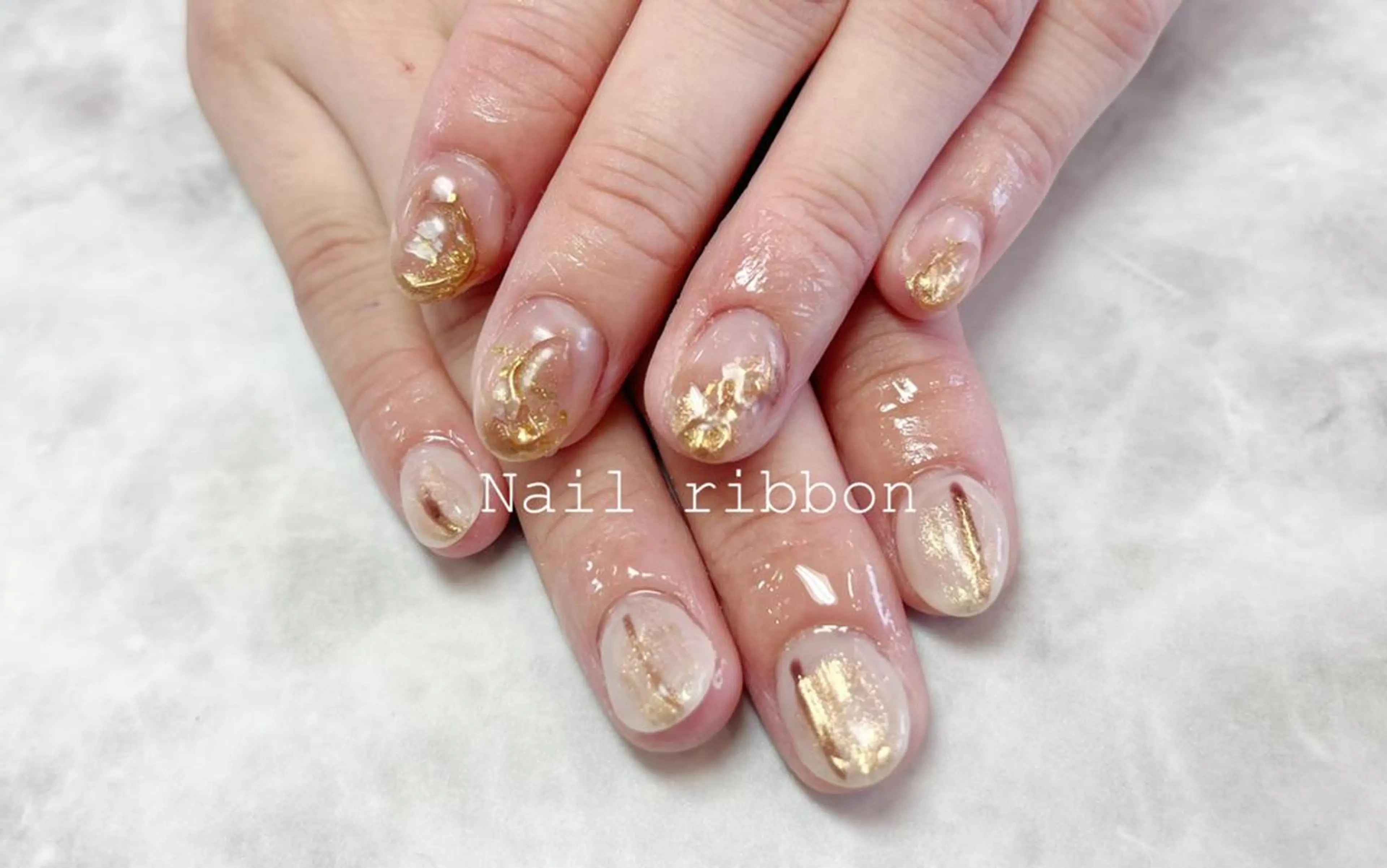ネイル ネイルリボン 伊藤のネイルデザイン