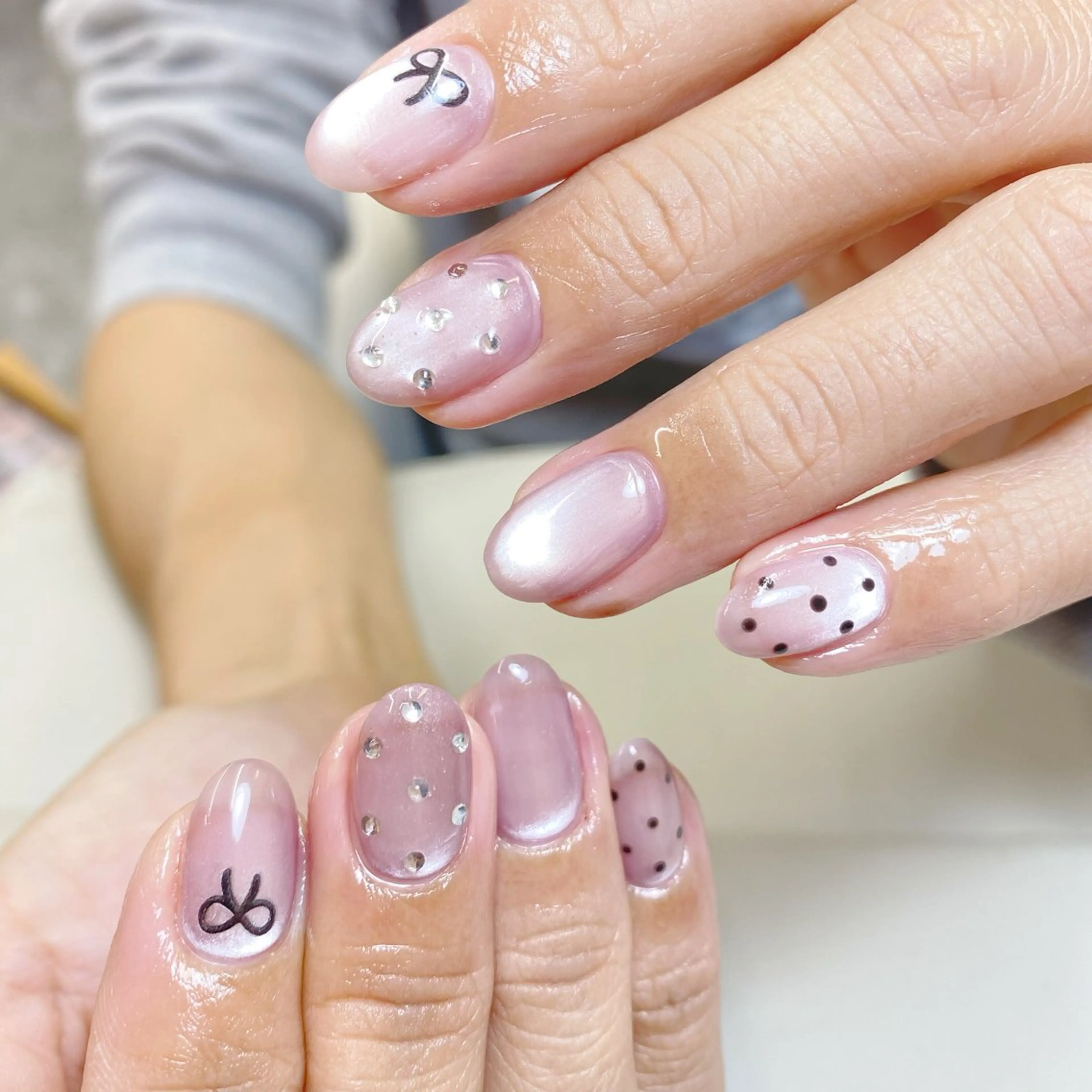 ネイル ハンドネイル AngelChris ビューティーサロン琳のネイルデザイン