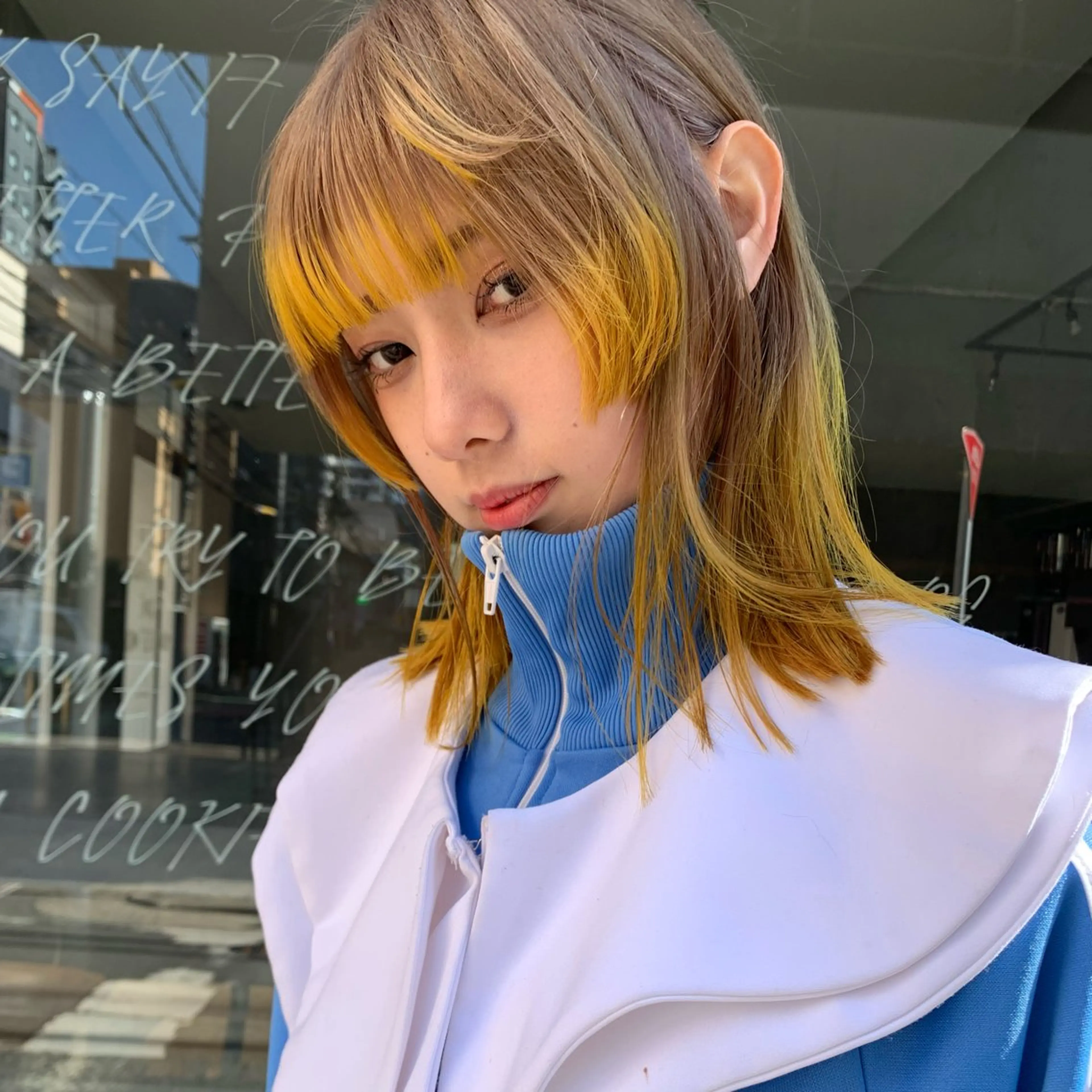 ロング カット ヘアカラー トリートメント 小森 祐希のヘアスタイル