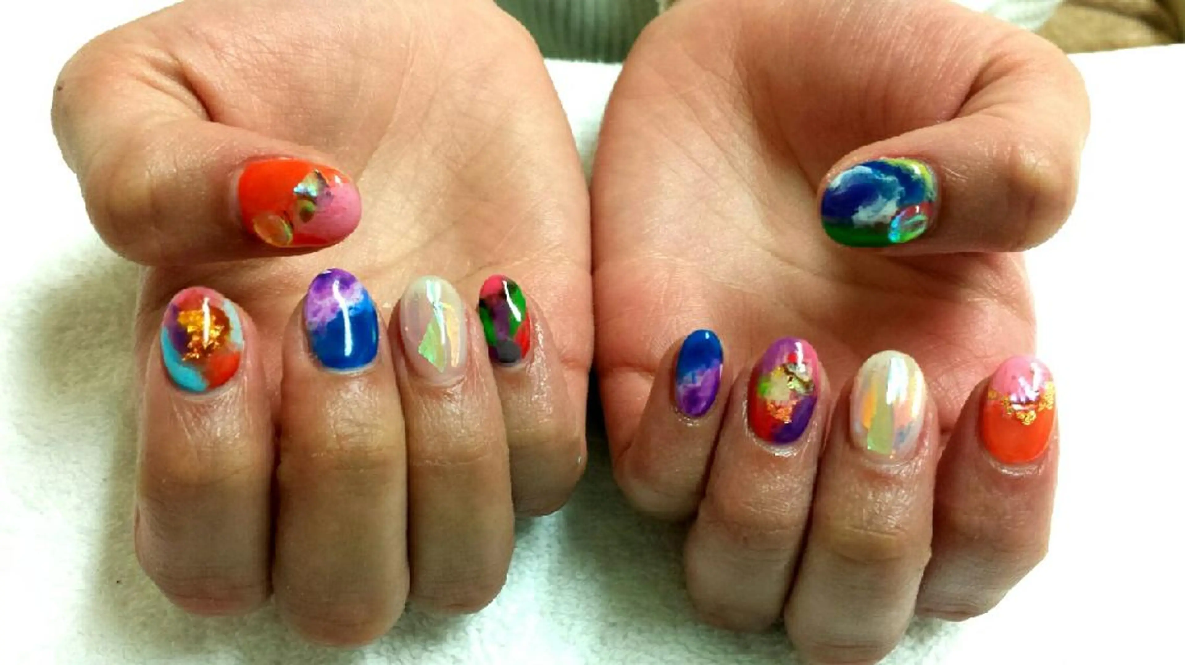 ネイル 河野ちえ (雑誌掲載サロン)のネイルデザイン