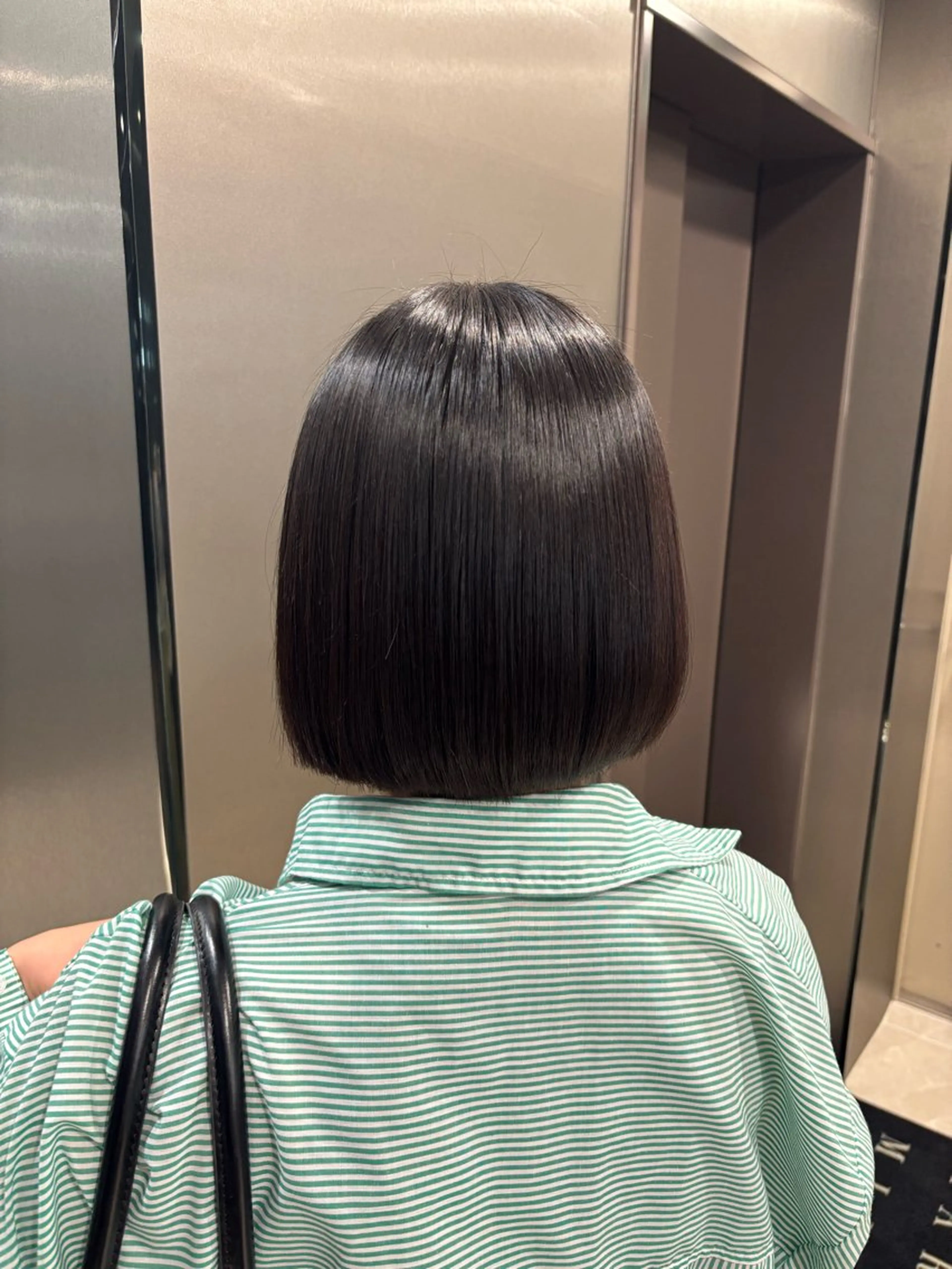 縮毛矯正 大森 万紘のヘアスタイル