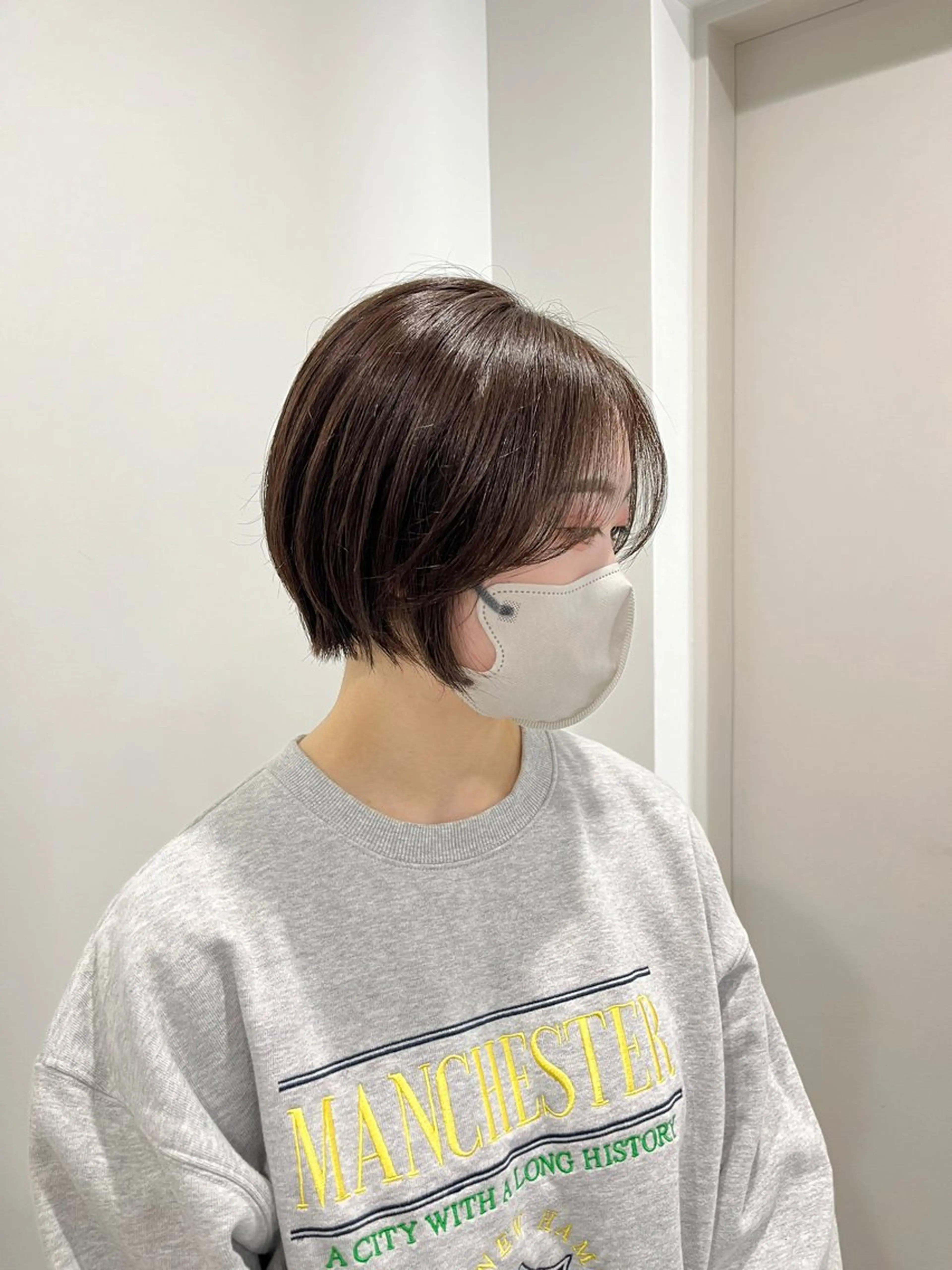 ショート ショート/縮毛矯正/ パーマ/前原汐🎐のヘアスタイル