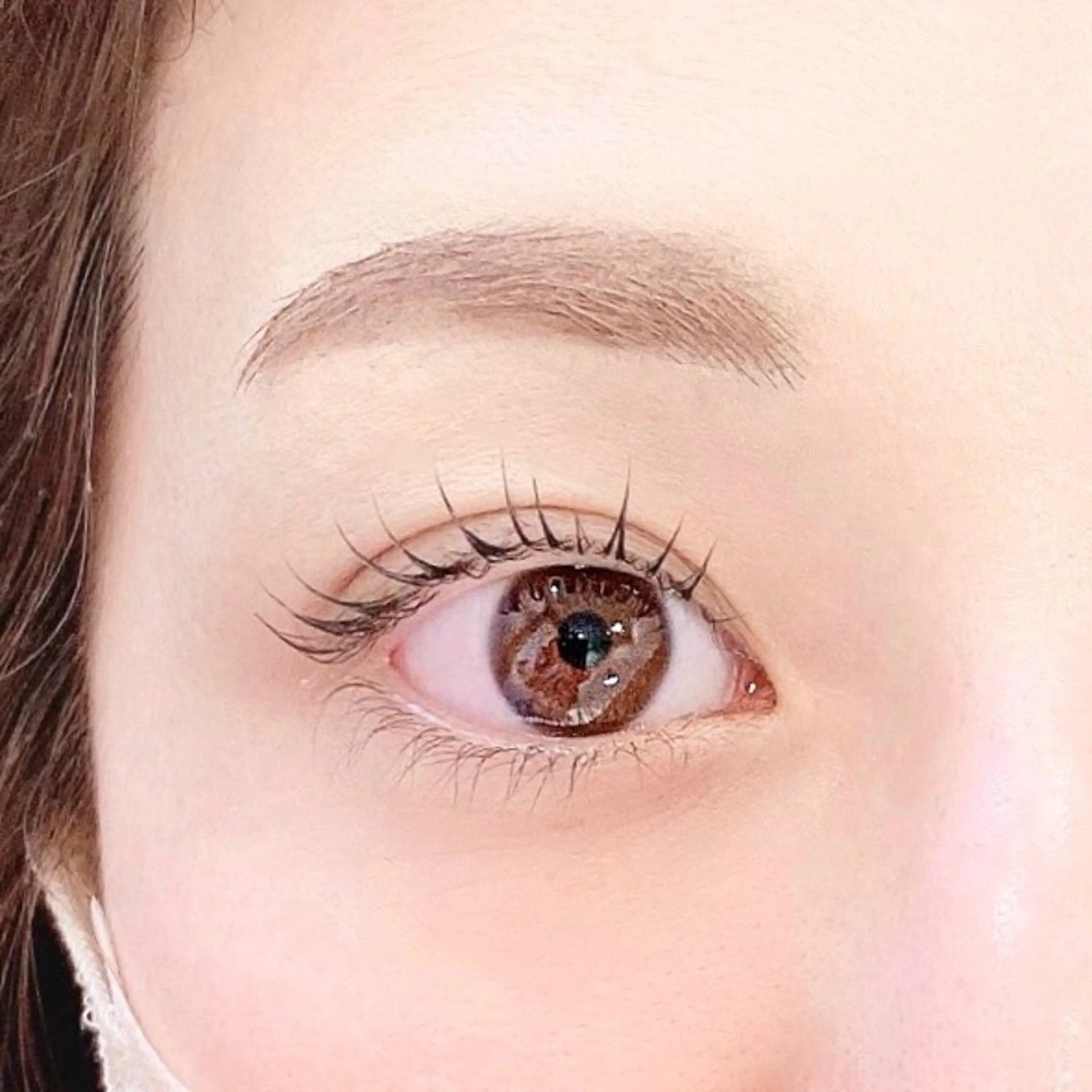 マツエク・マツパ パリジェンヌラッシュリフト まつげパーマ 一重×まつ毛パーマ 結婚式・ブライダル am mikiのマツエク・マツパデザイン