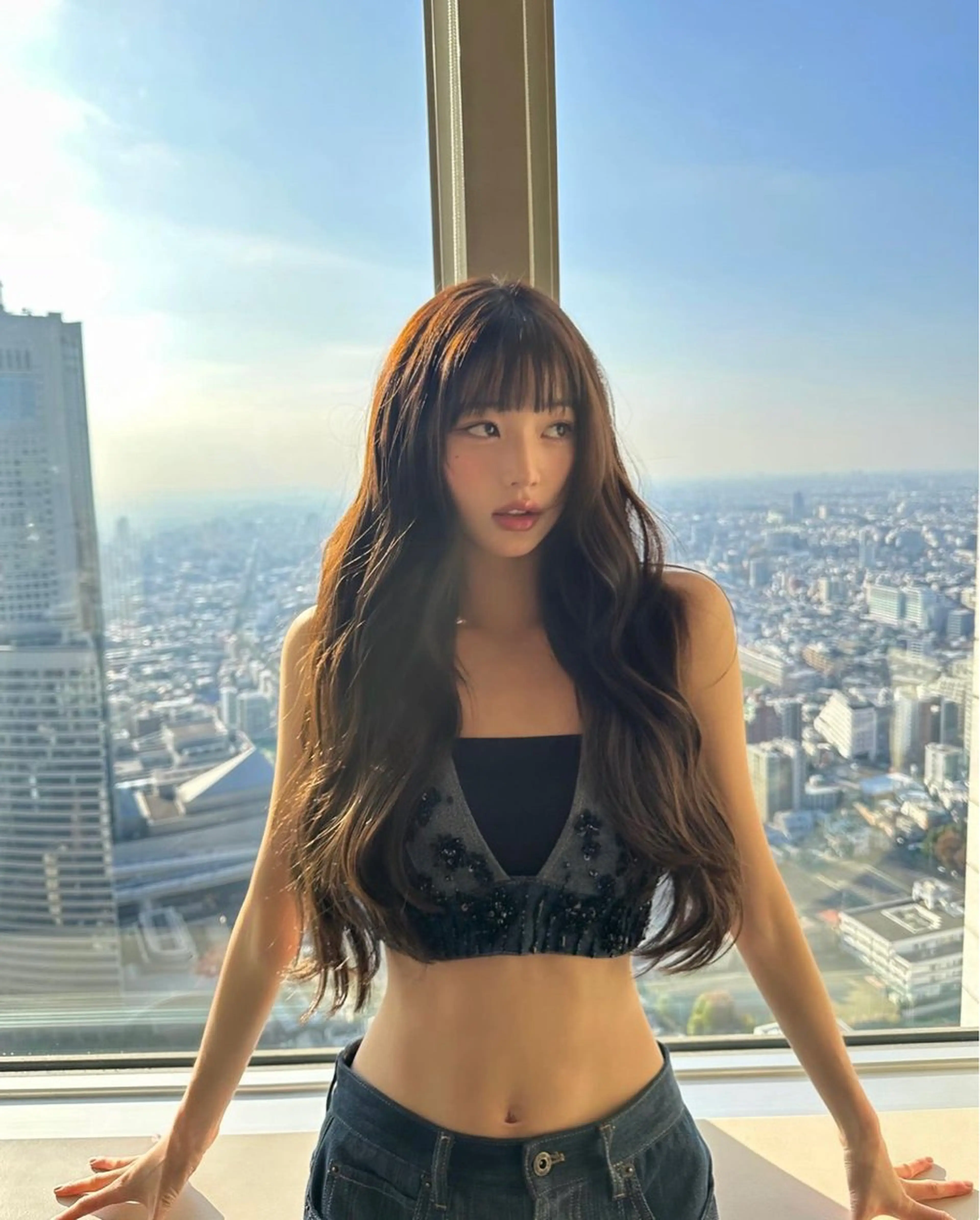 ロング カラー/エクステ 🤍ルナのヘアスタイル