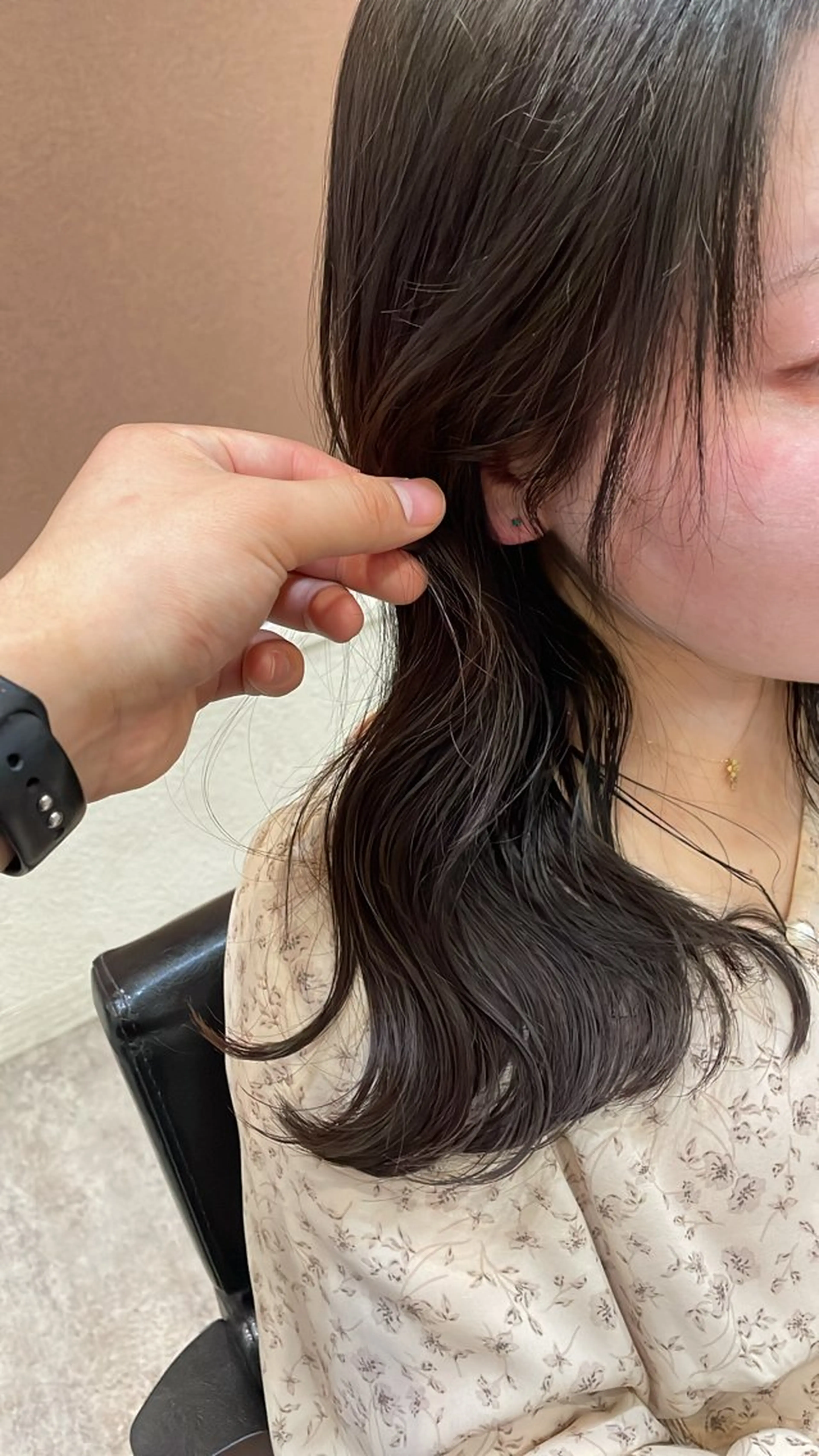 ロング カット 🔵RIKU🟢 髪質改善/縮毛矯正のヘアスタイル