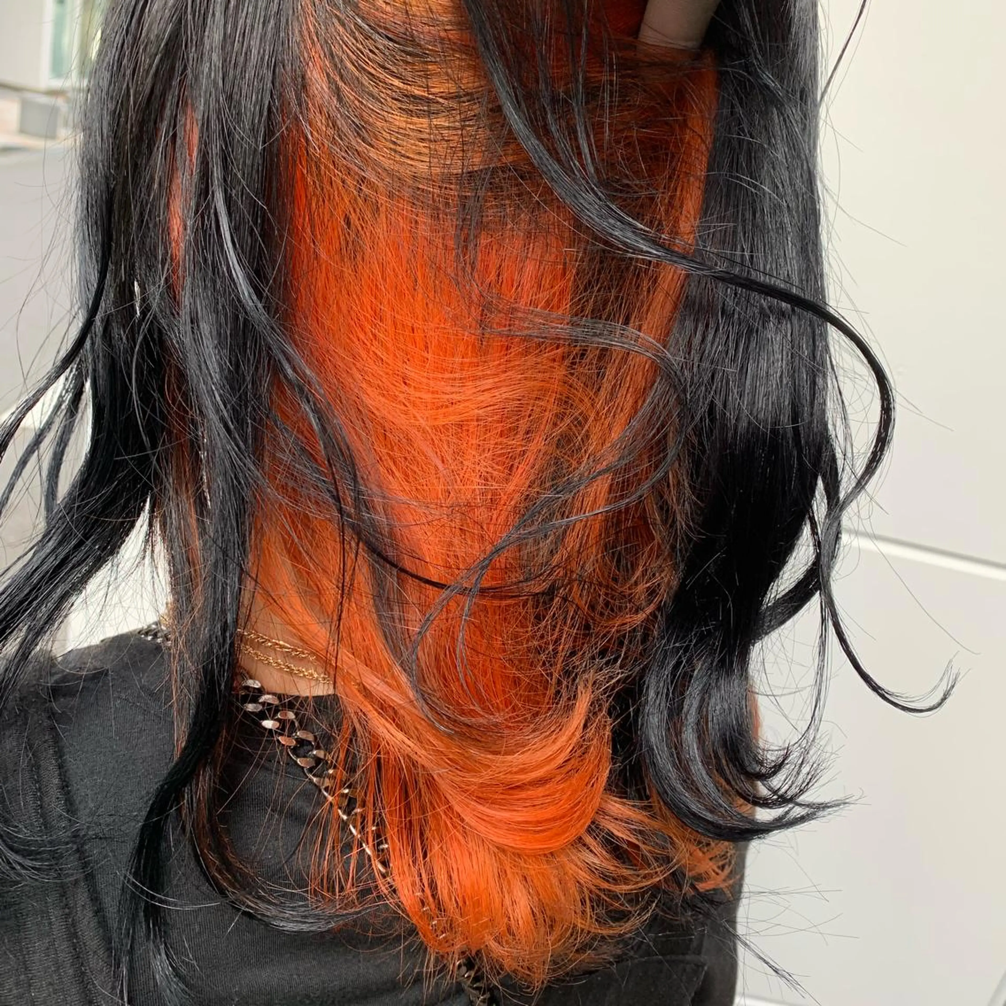 ミディアム カラー ハロウィン カット ヘアカラー トリートメント 🌿earth亀有店 【緑髪のノブ】🌿のヘアスタイル