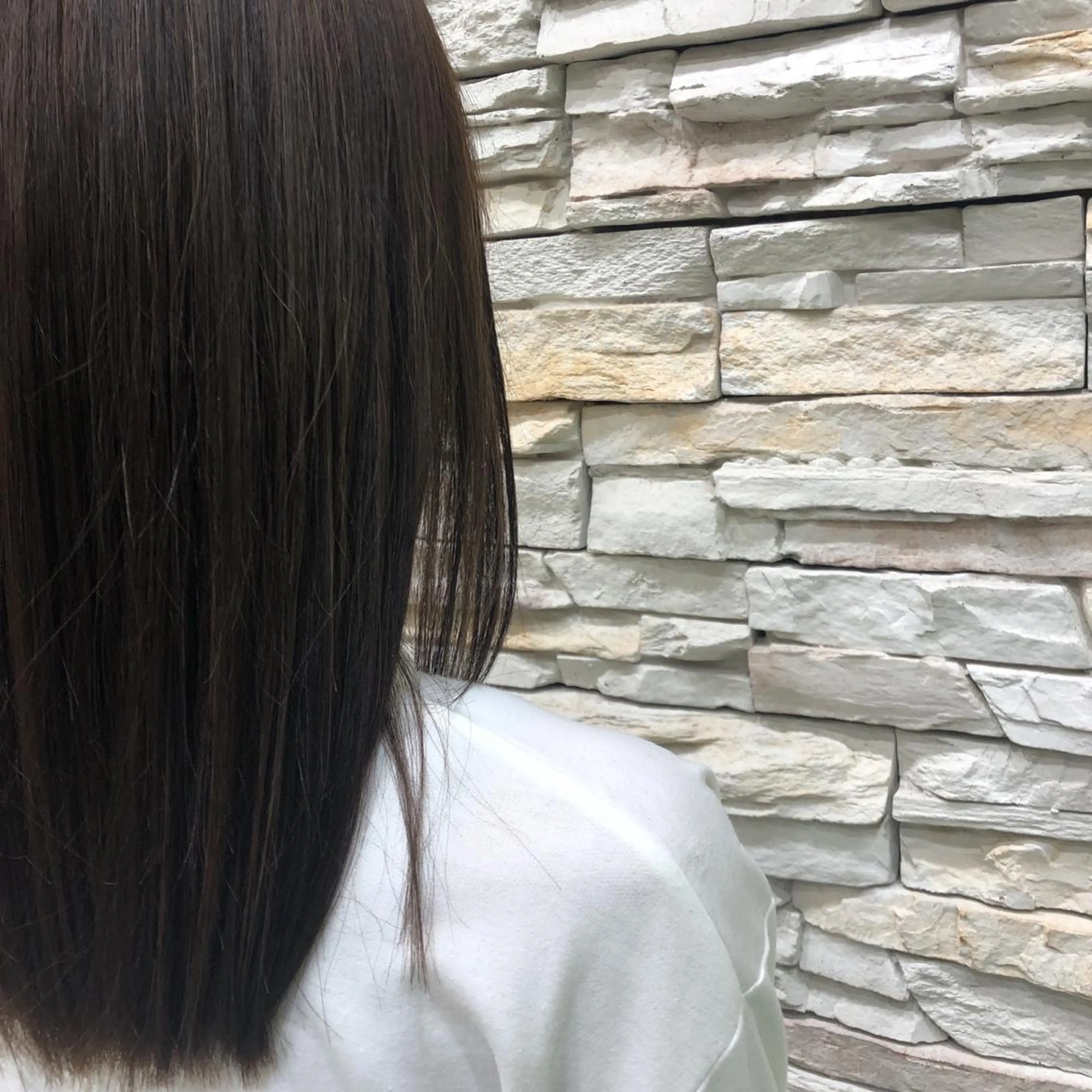 セミロング パーマ セミロングパーマ ストレートパーマ 縮毛矯正 peek-a-boo所属・勝野 裕憲のヘアスタイル