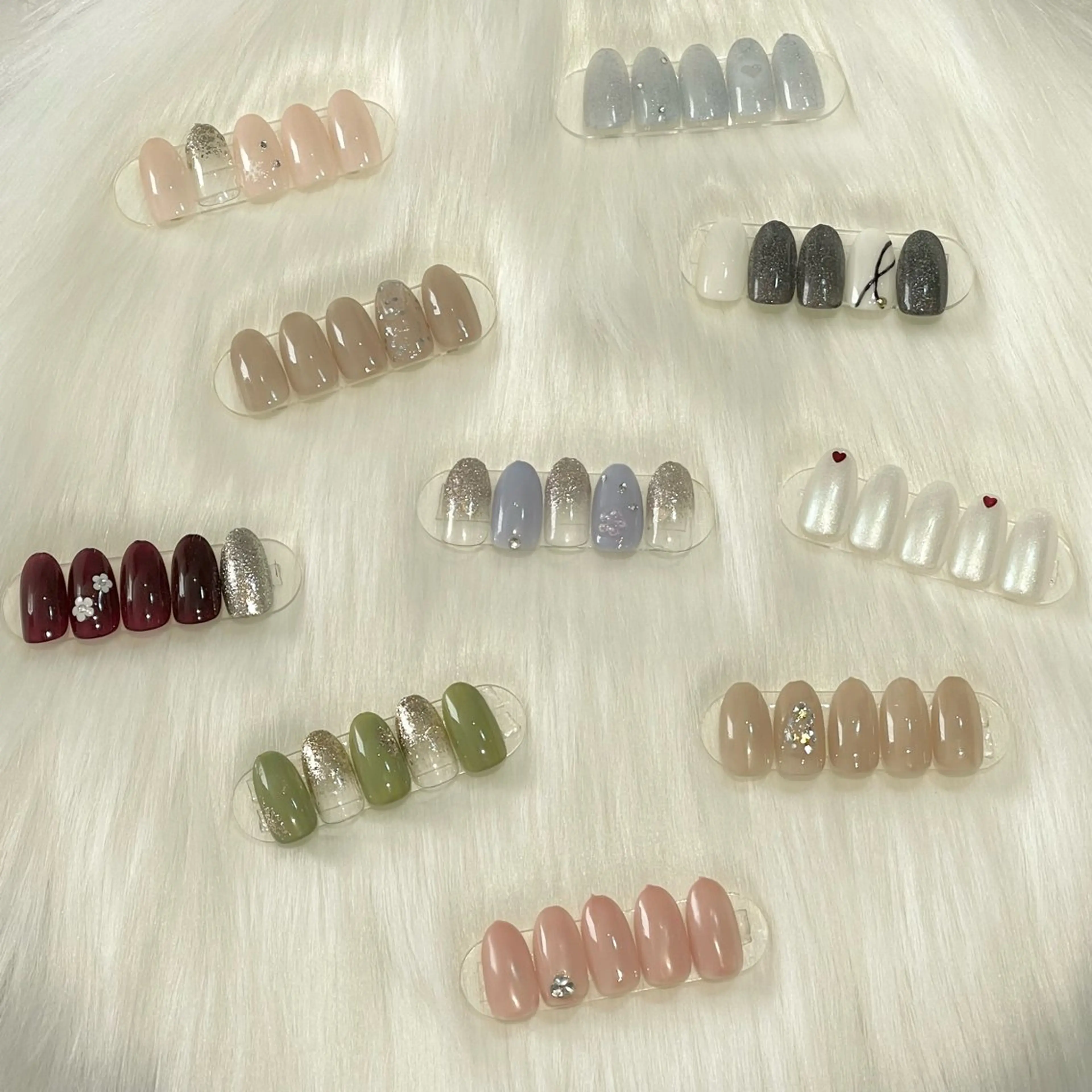 ネイル シンプルネイル WISTERIA midoriのネイルデザイン