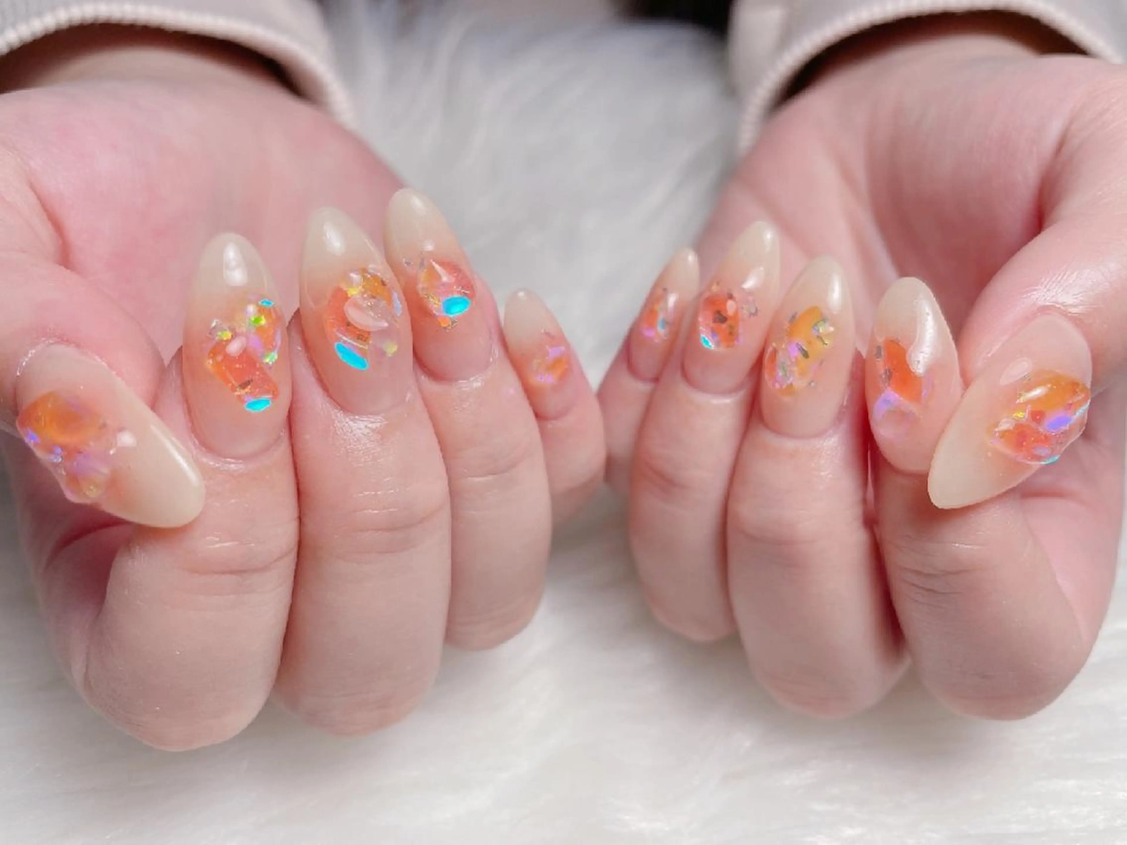 ネイル 🎀Yumi✨ 長さ出し専門のネイルデザイン