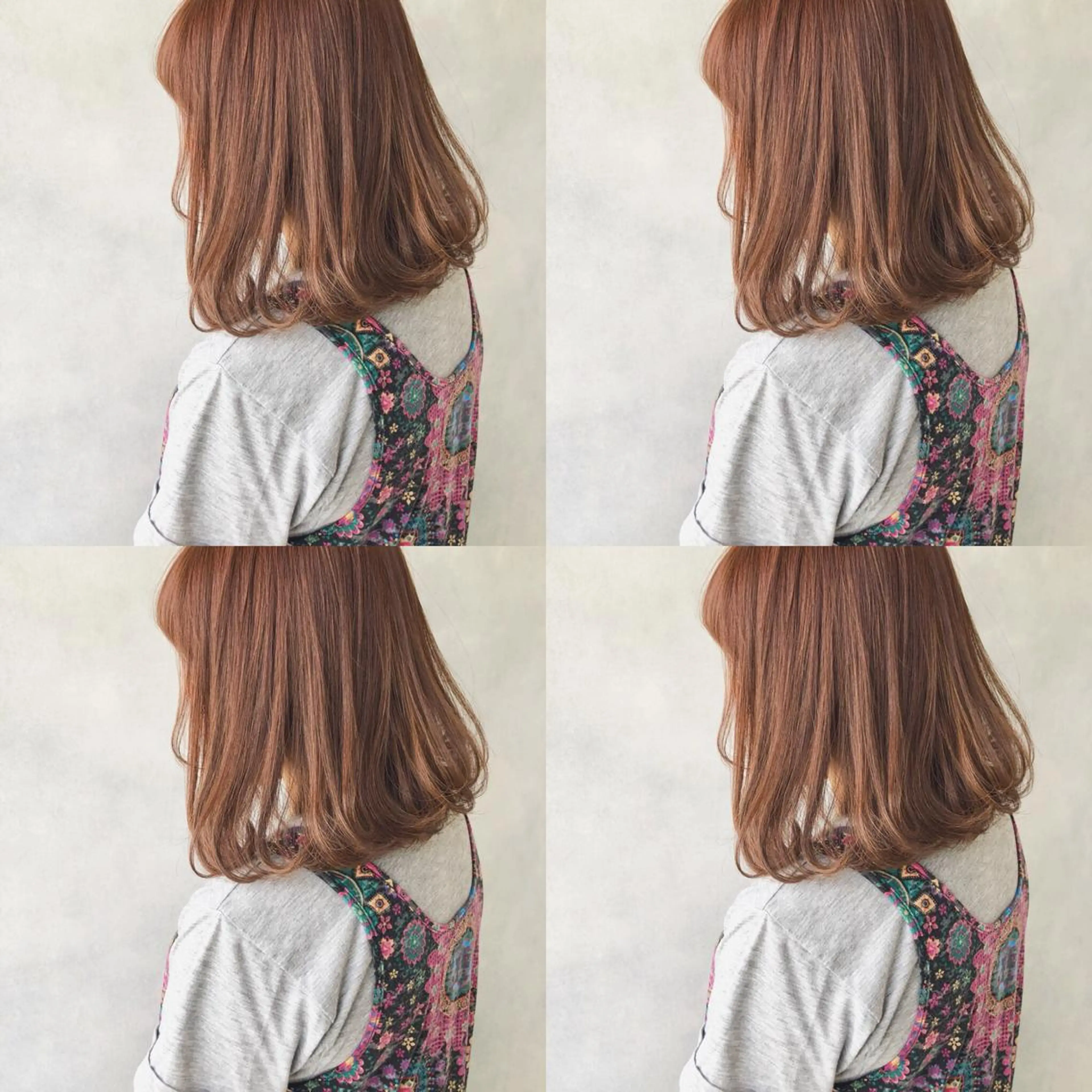 ミディアム カット ヘアカラー トリートメント 小澤大輔 YOLO hairのヘアスタイル