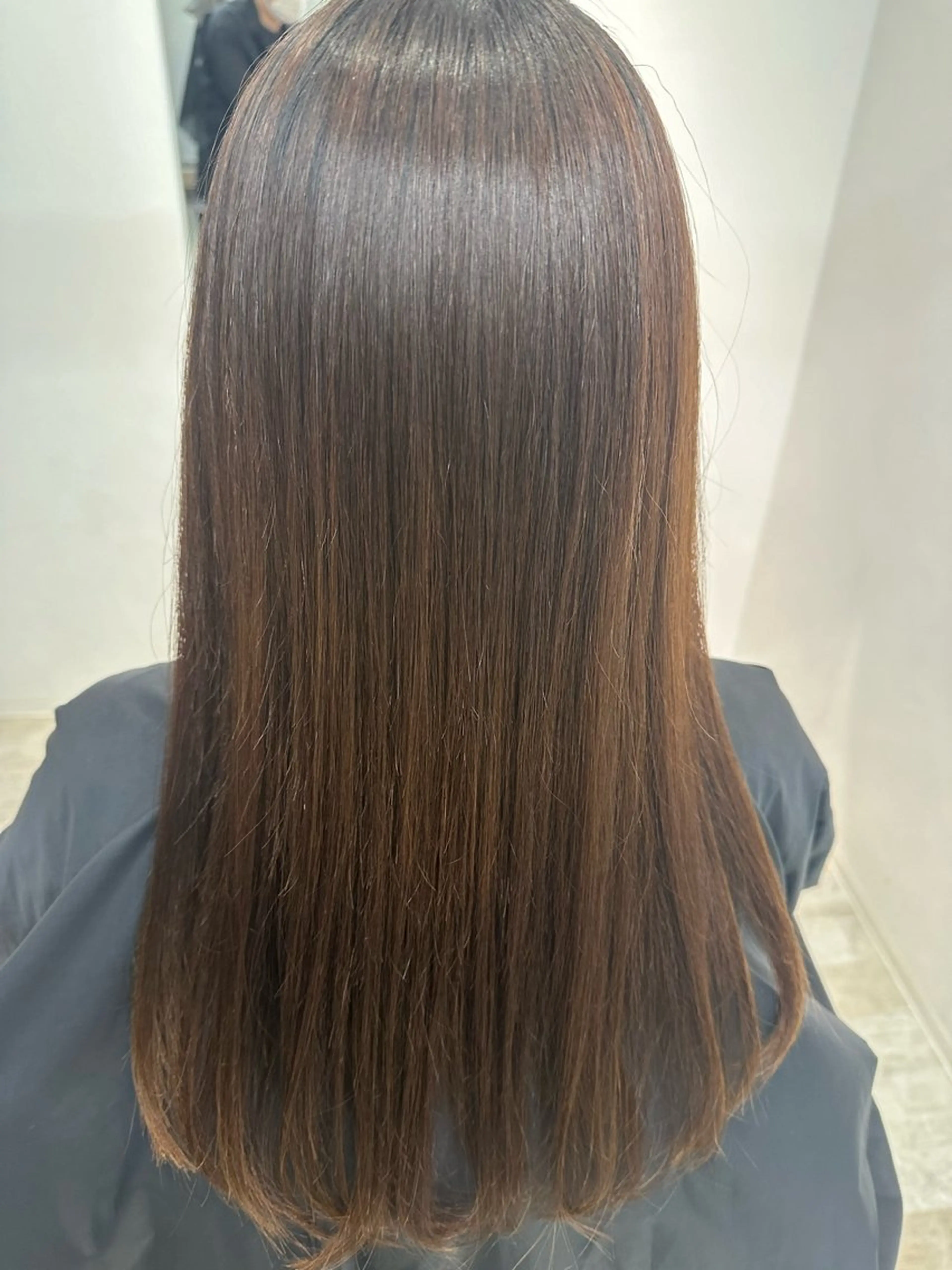 ロング 縮毛矯正 佐藤 はるとのヘアスタイル