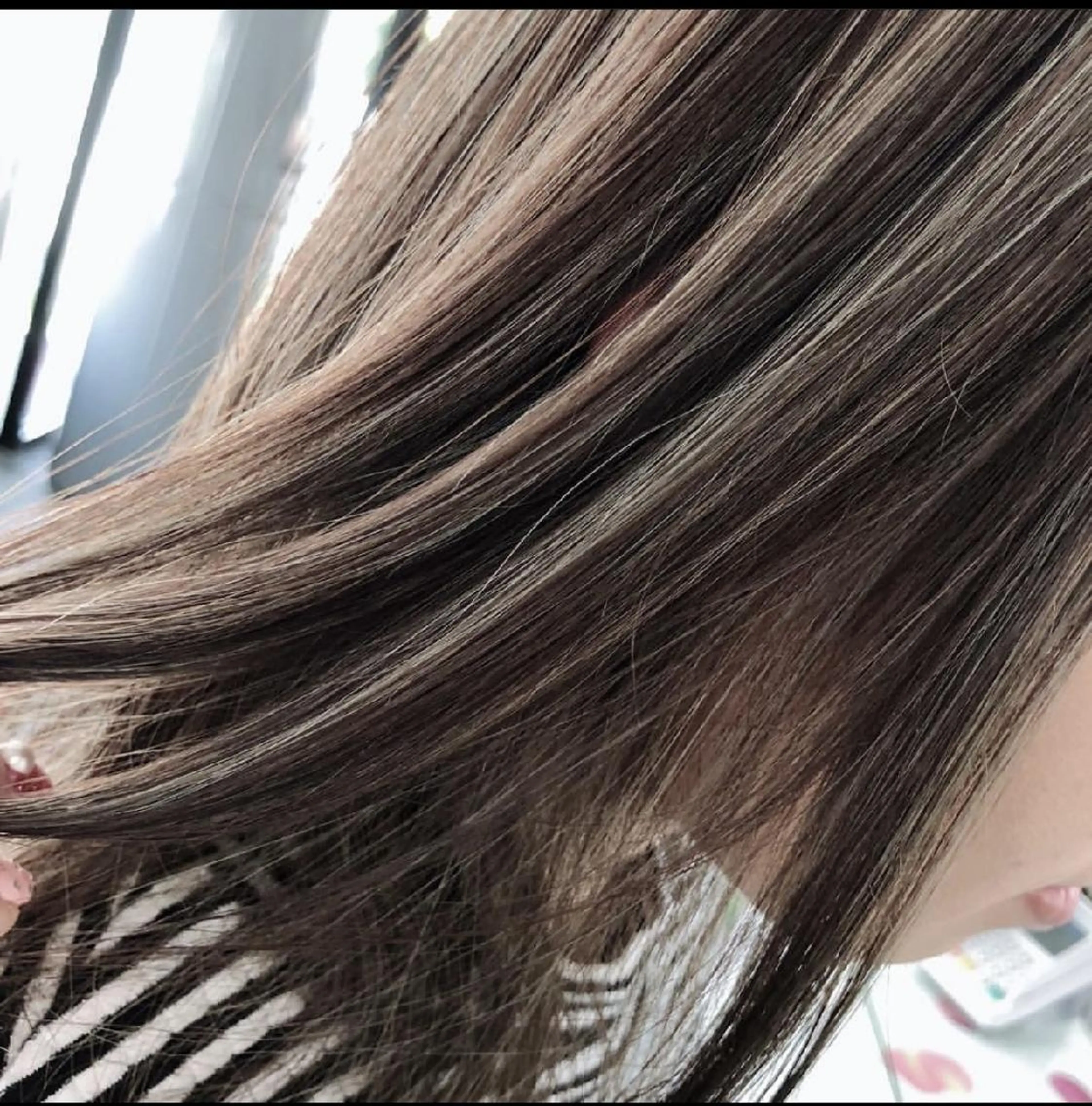 セミロング 鶴田 風雅のヘアスタイル