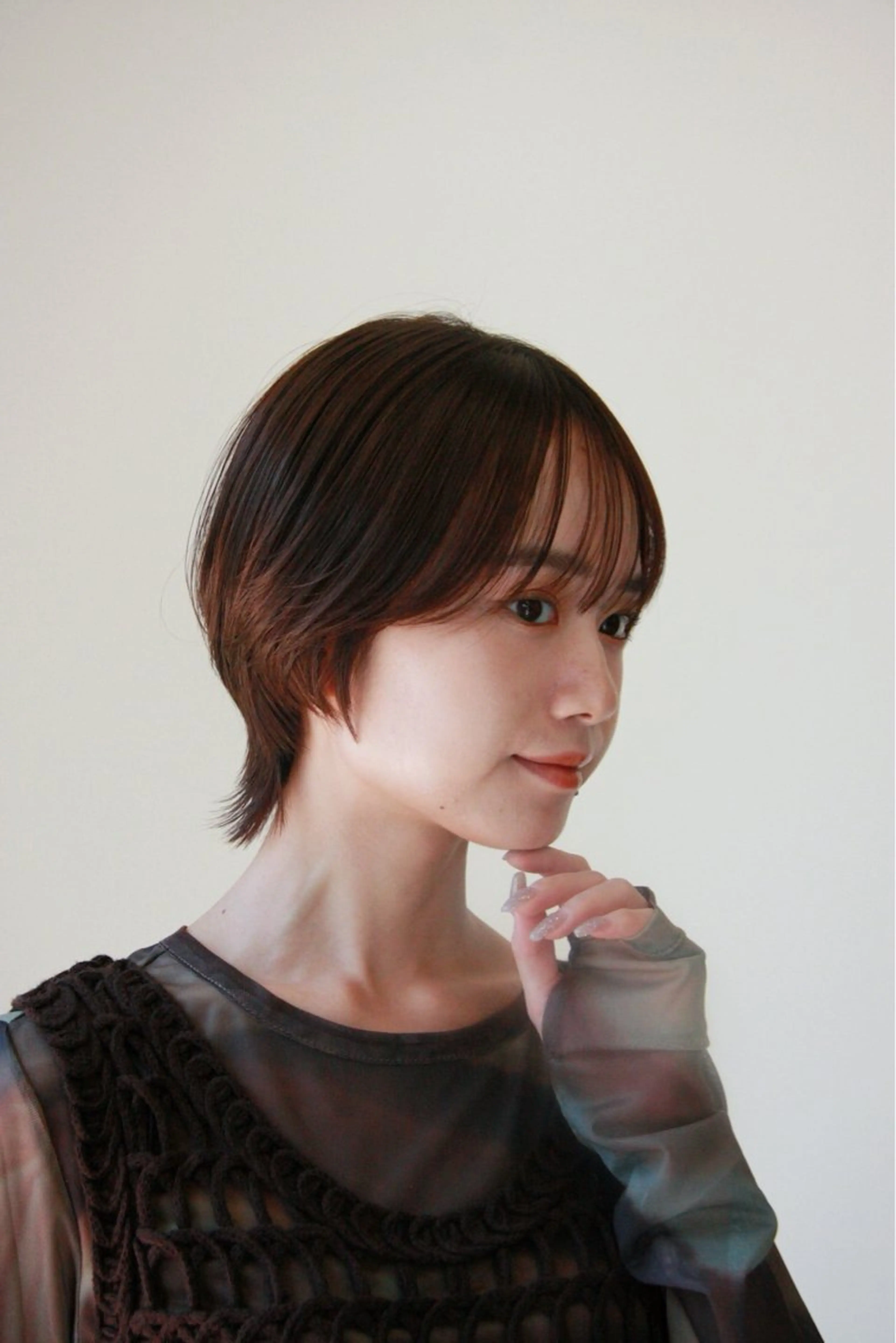 ショート ショートヘア ウルフカット 自由ヶ丘 ボブ/レイヤーのヘアスタイル