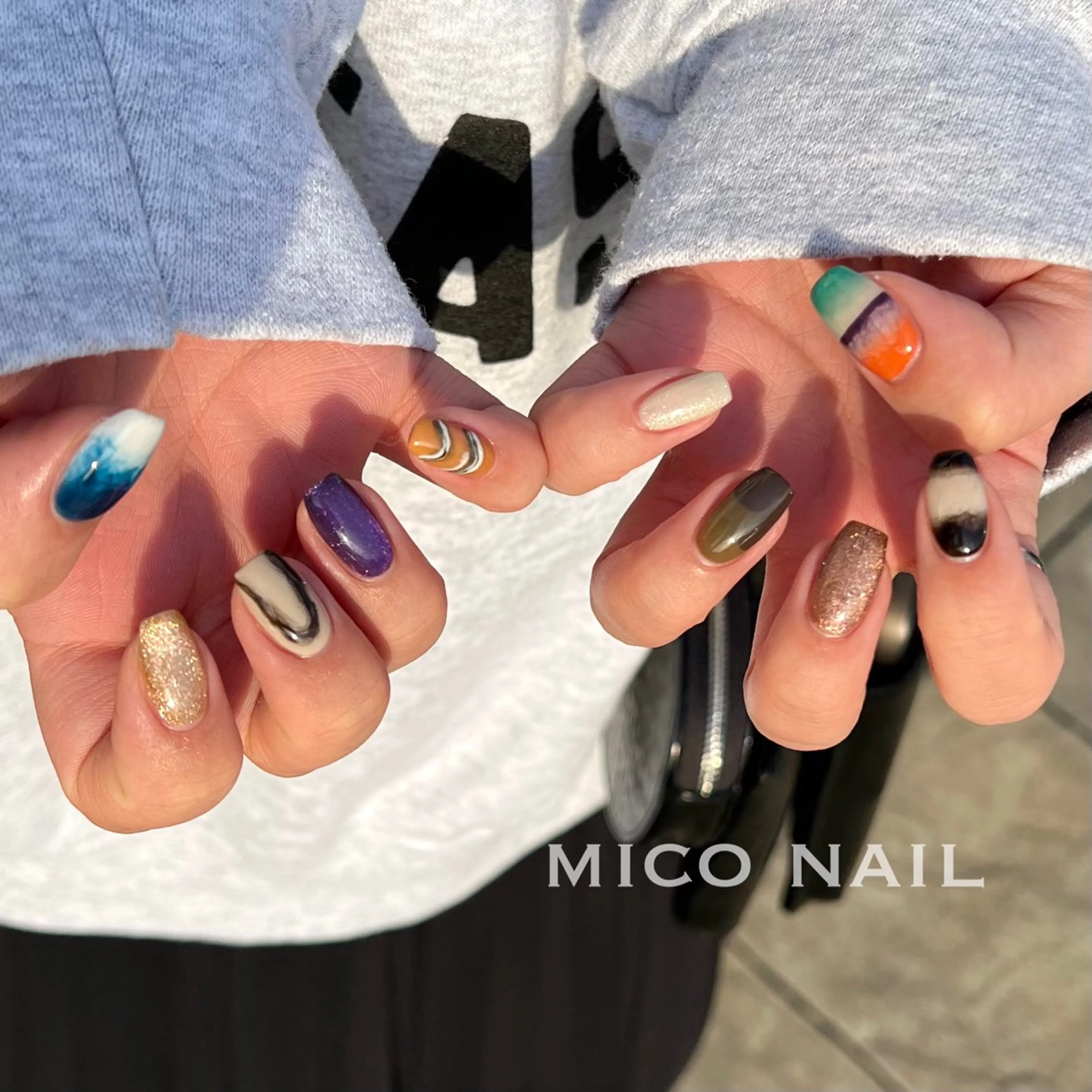 ネイル ハンドネイル mico nailのネイルデザイン