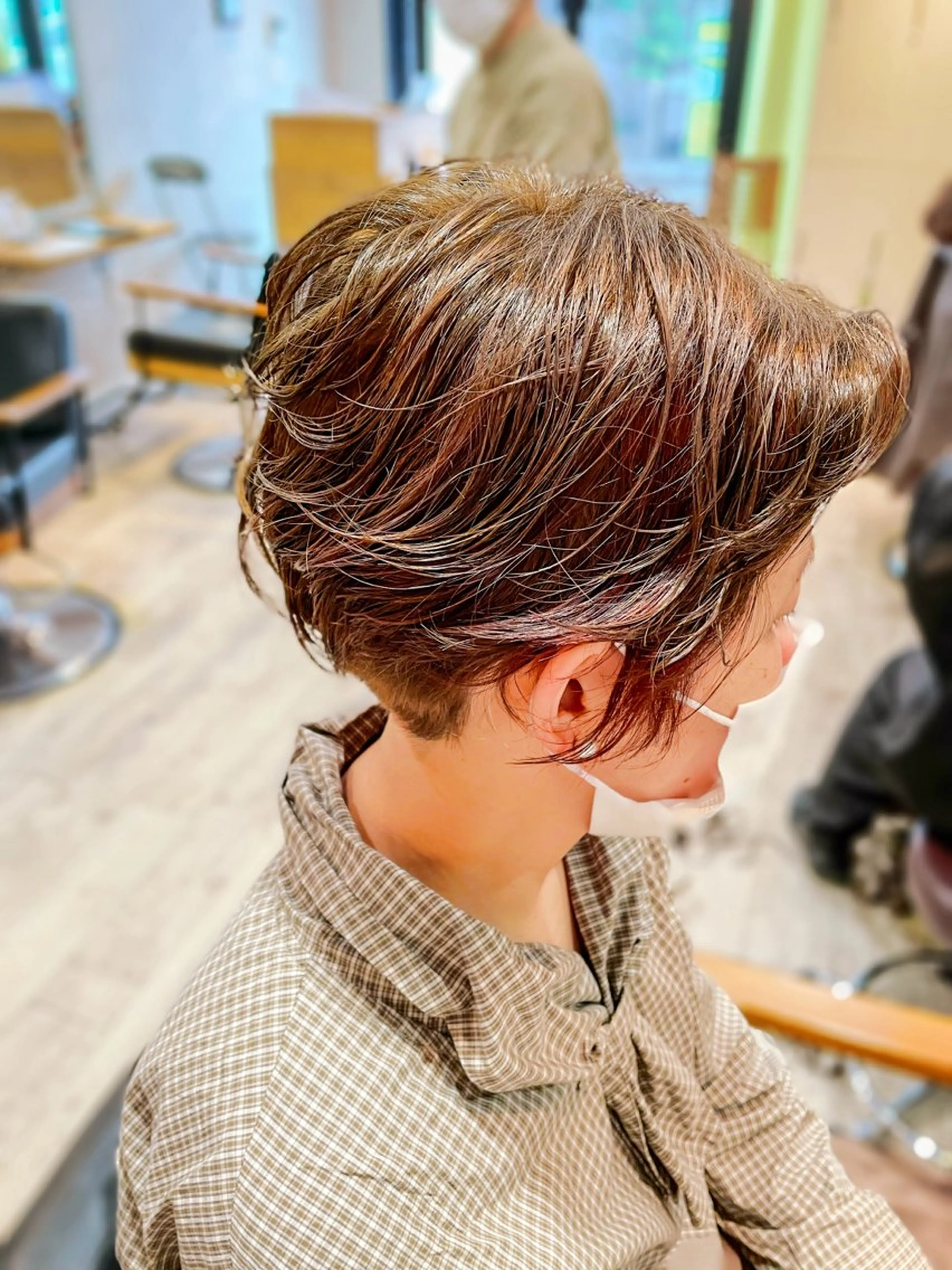 ショート カラー ヘアアレンジ ハイライトカラー ハイライト 中西 将🌈"たすく"のヘアスタイル