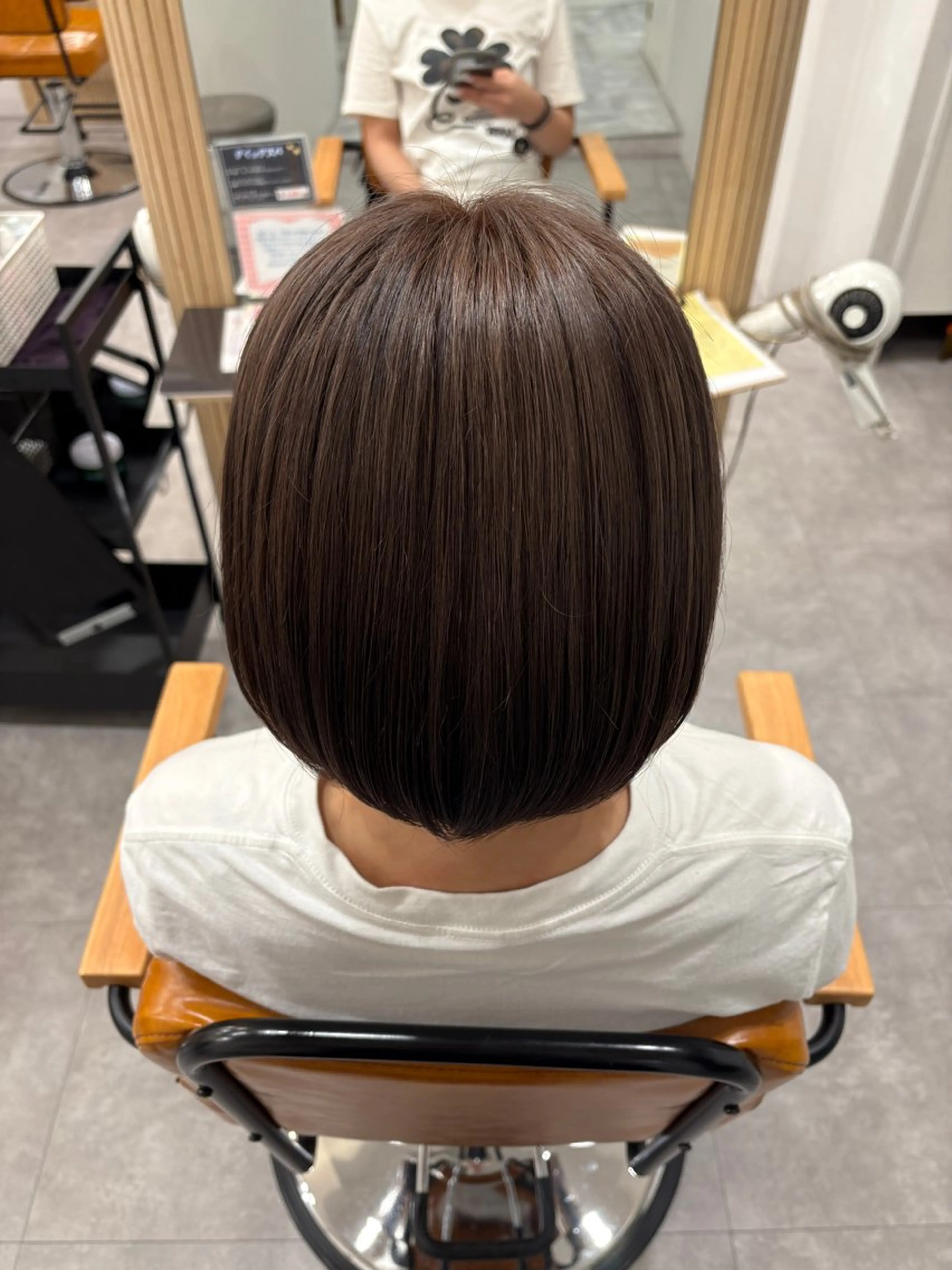 ミディアム カラー ブリーチ グレージュ ラベンダーカラー ラベンダーグレージュ ラベンダーグレー ヘアカラー SHIAN ⭐️KAHO⭐️のヘアスタイル
