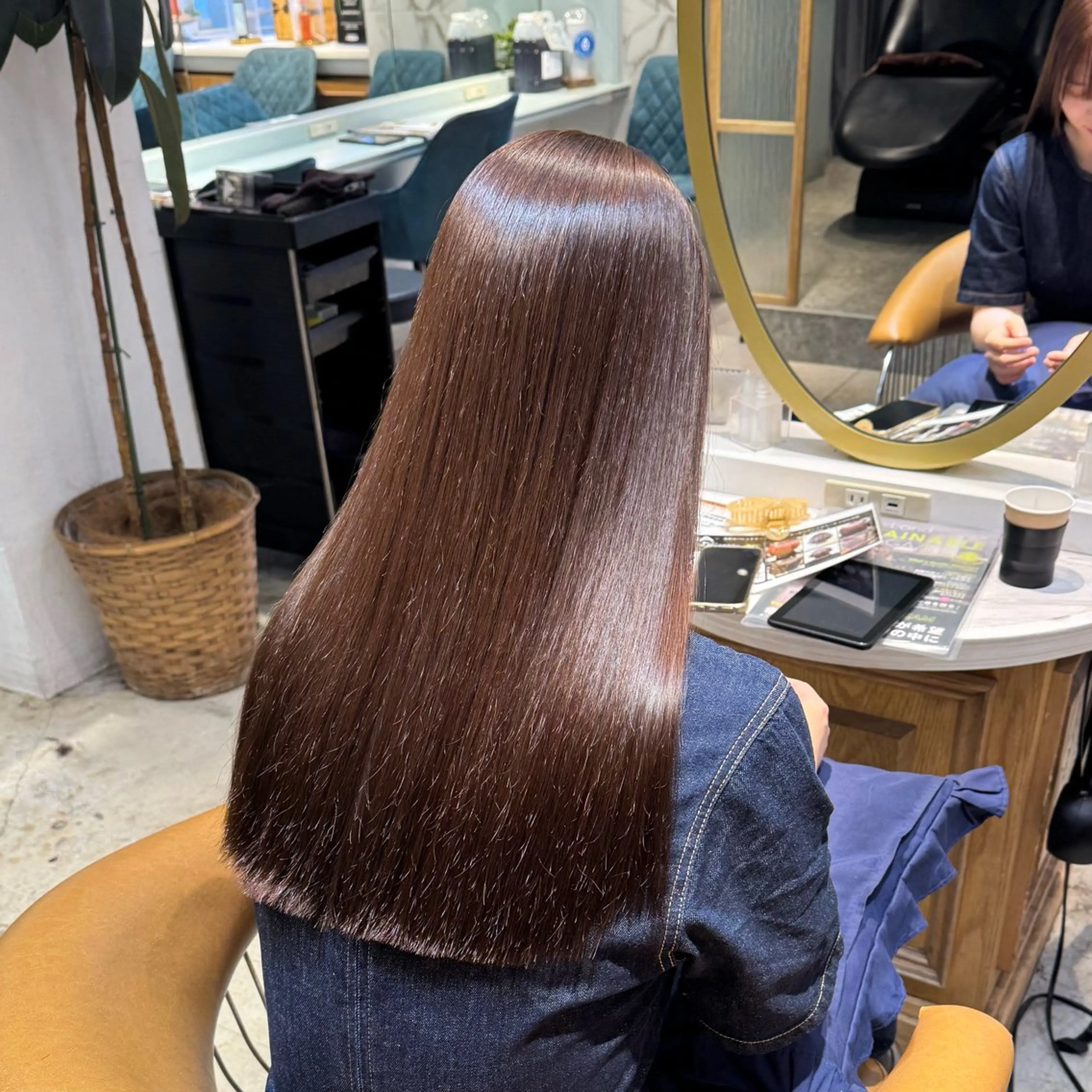 ロング 髪質改善 縮毛矯正 カット 縮毛矯正 トリートメント ヘアセット 髪質改善/ボブ /韓国/erikoのヘアスタイル