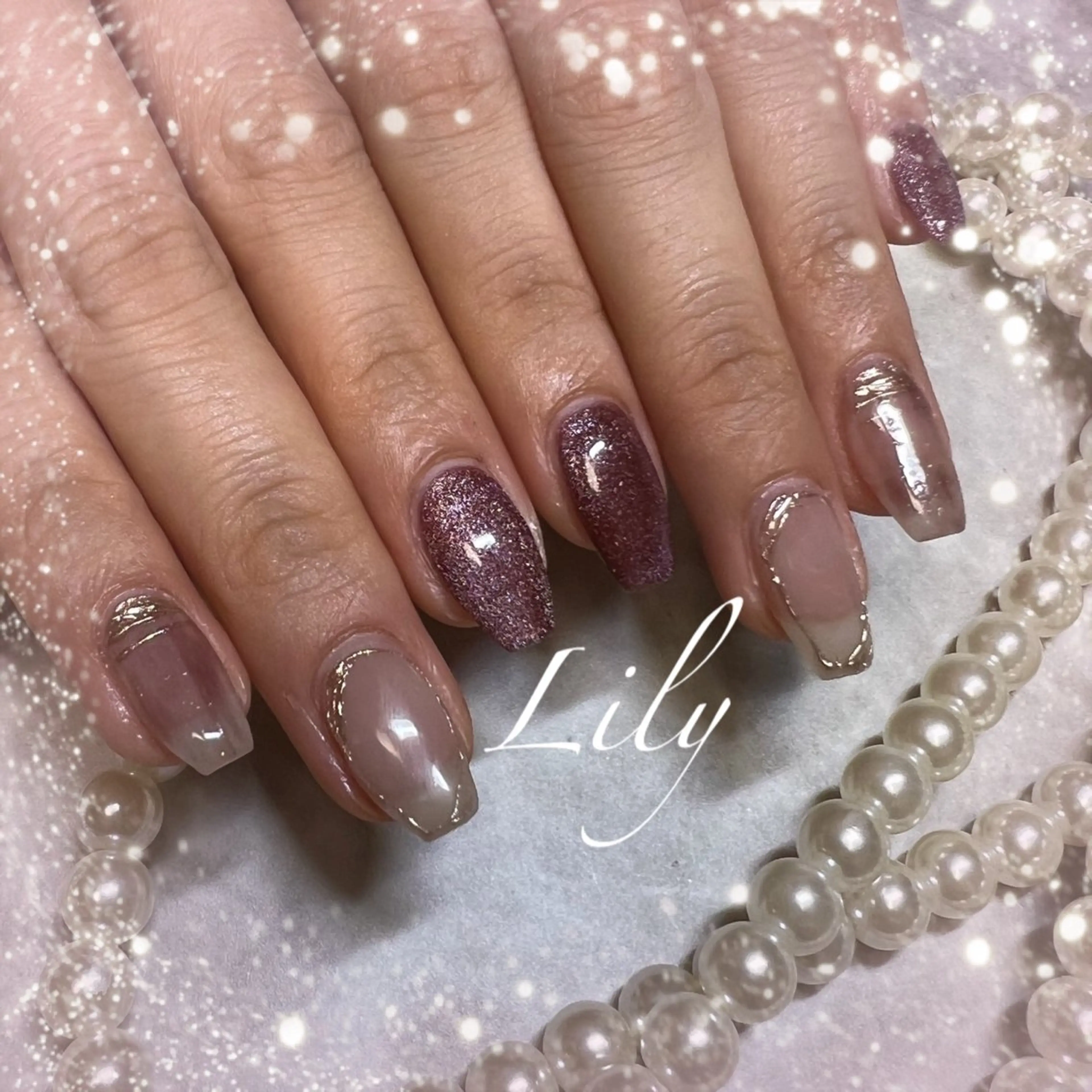 ネイル ハンドネイル Nailsalon Lilyのネイルデザイン