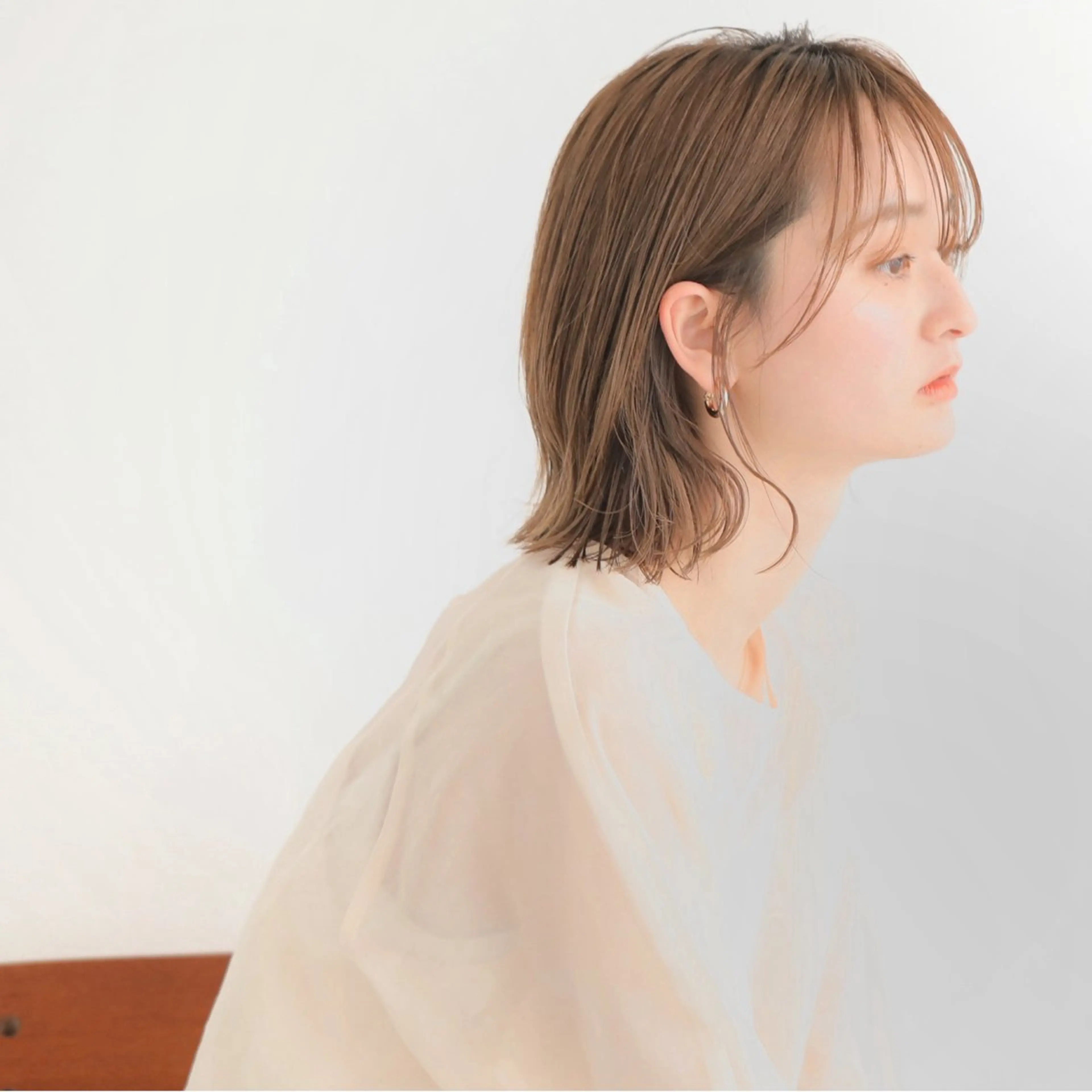 ミディアム ボブ 髪質改善 韓国風ヘア カット ヘアカラー トリートメント 🎗️comoda 神戸三宮 髪質改善のヘアスタイル