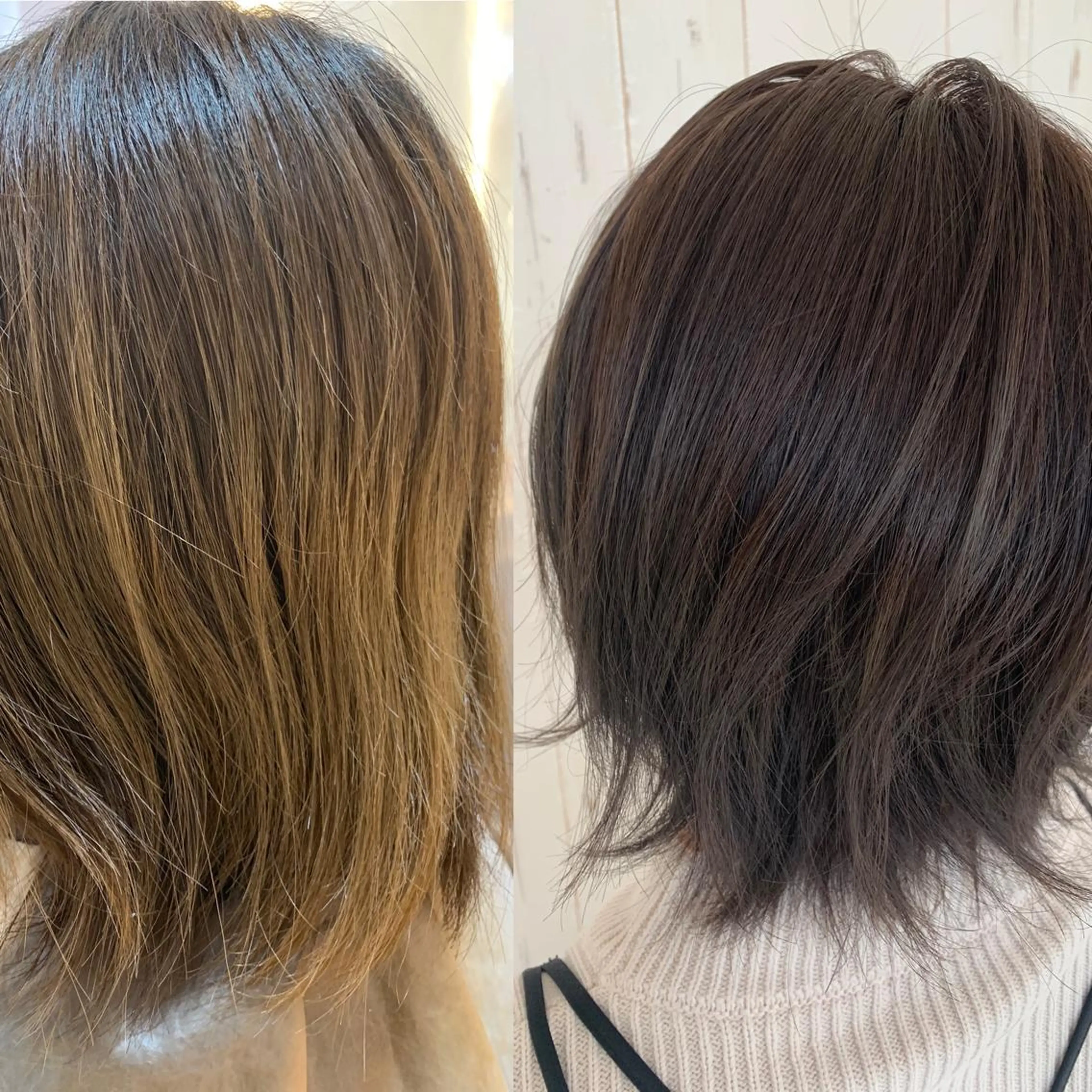 ショート アッシュ 髪質改善/ハイライト 小林秀樹のヘアスタイル