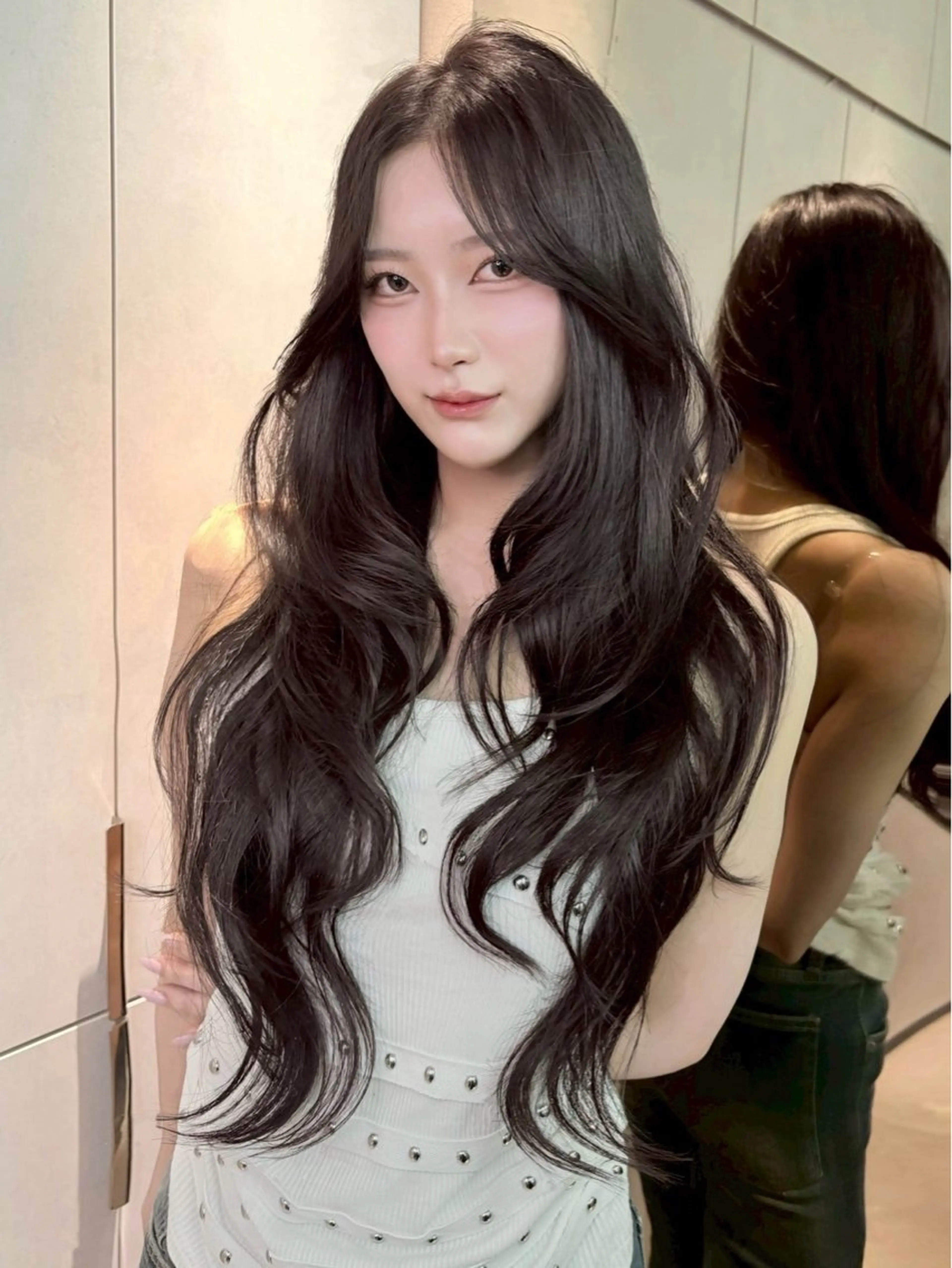 ロング ハッシュカット レイヤーカット 大宮/トレンドヘア 🌙Kaoriのヘアスタイル