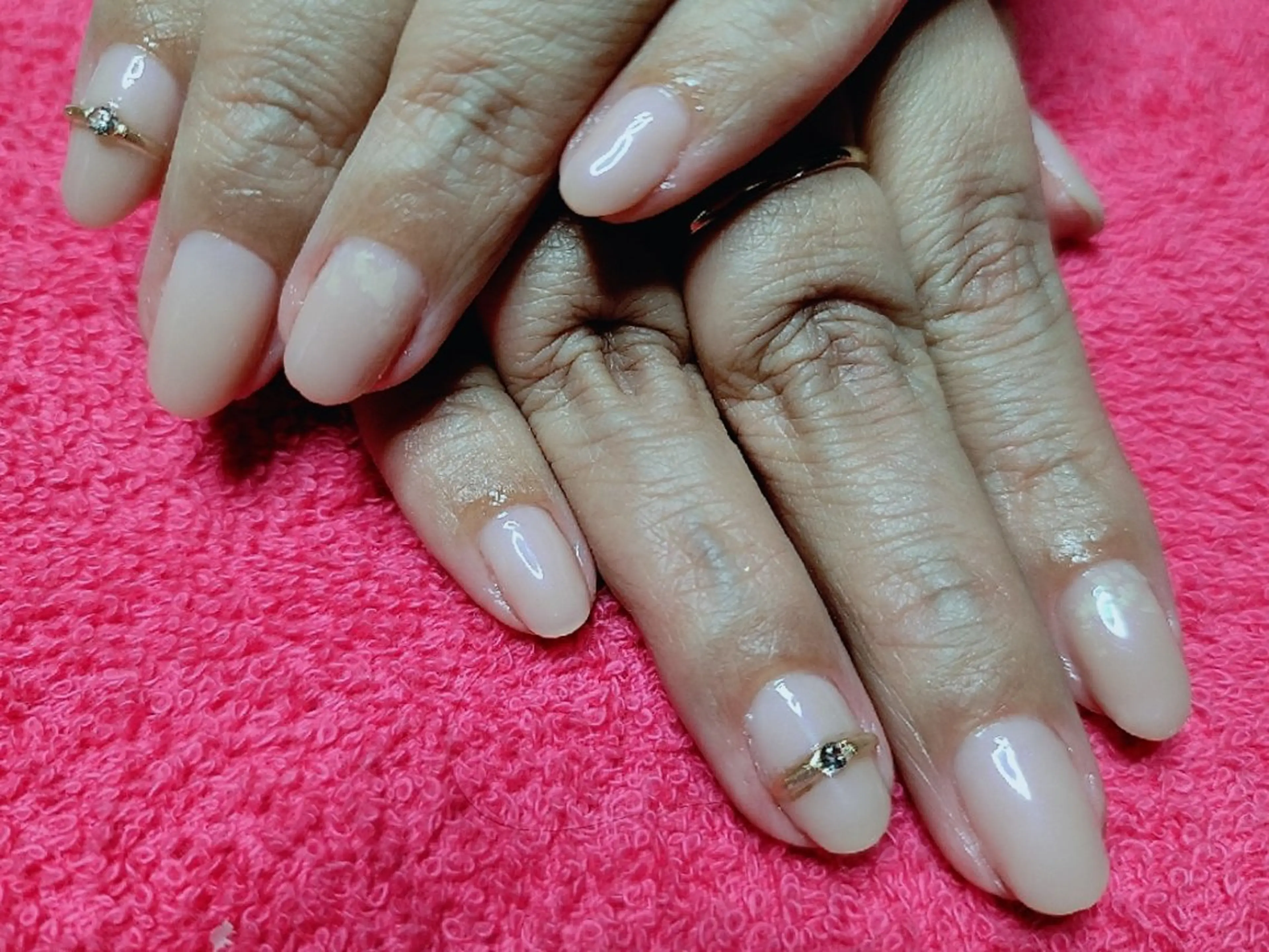 🌹シンプルコース🌹ラメorカラーorマグ（組み合わせOK）アート2本込み❣️の写真