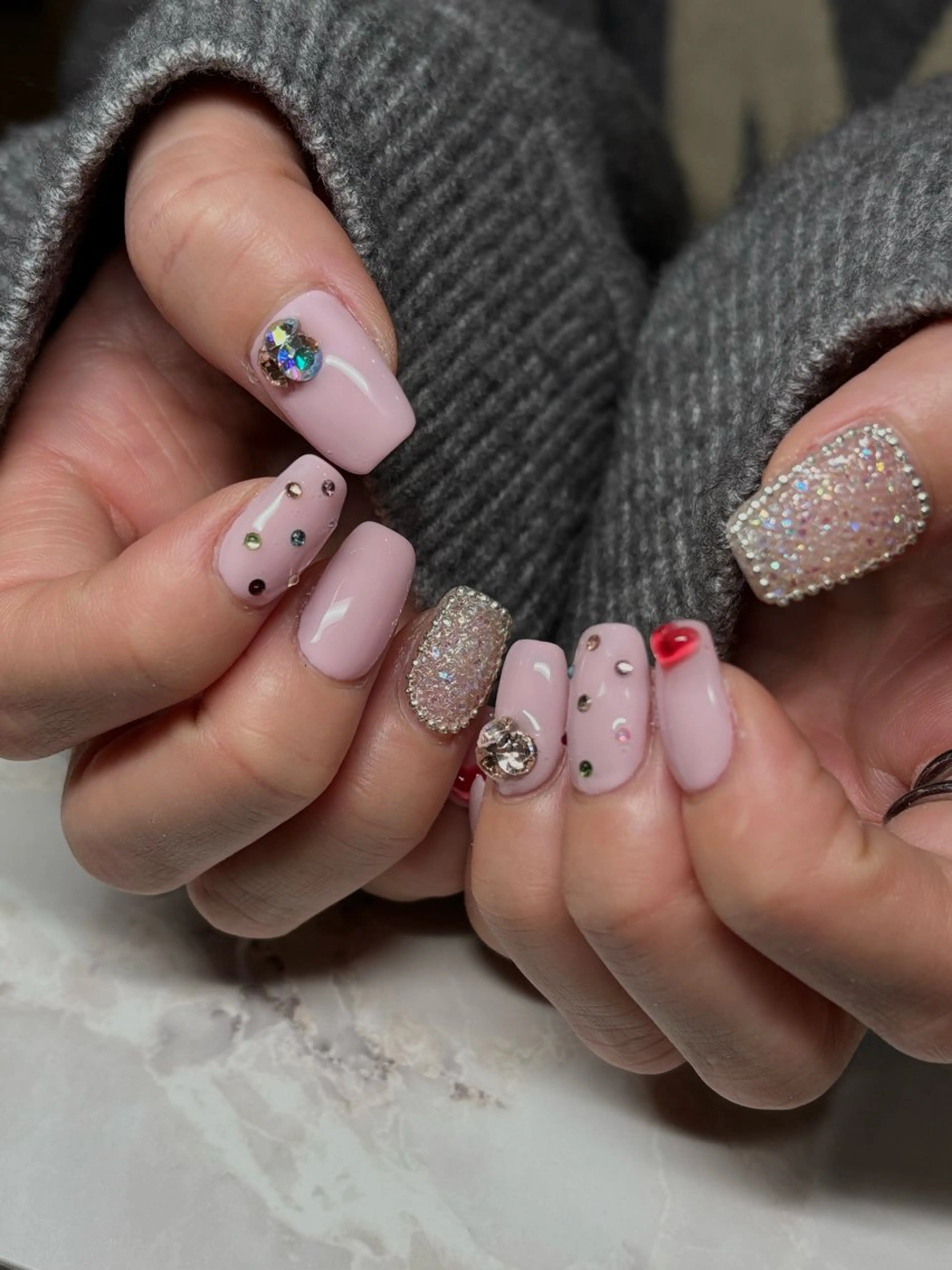 ネイル ハンドネイル 🌸yura🌸 ／ネイル／AO府中のネイルデザイン