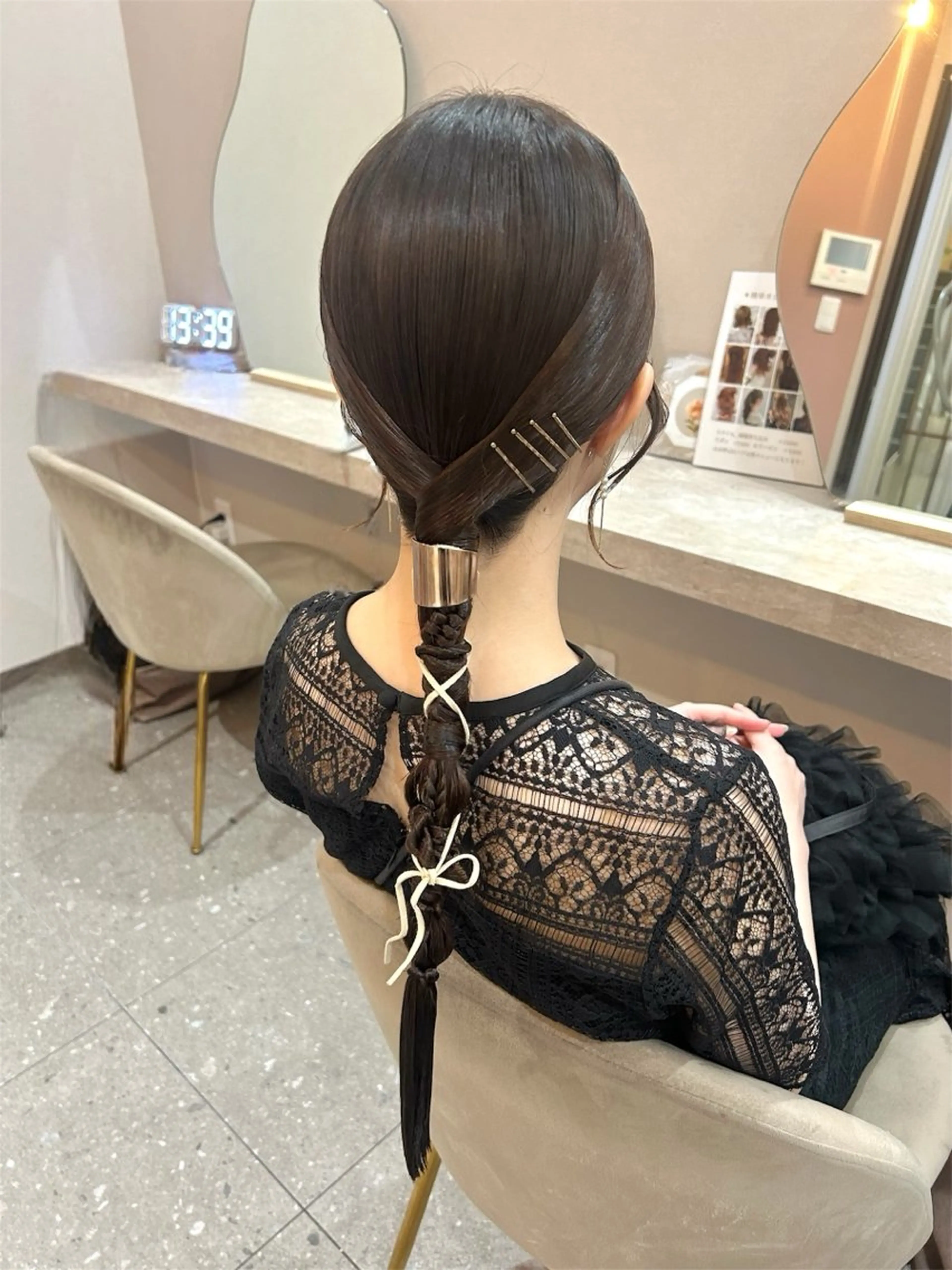 ロング ヘアセット Mila Hazukiのヘアスタイル