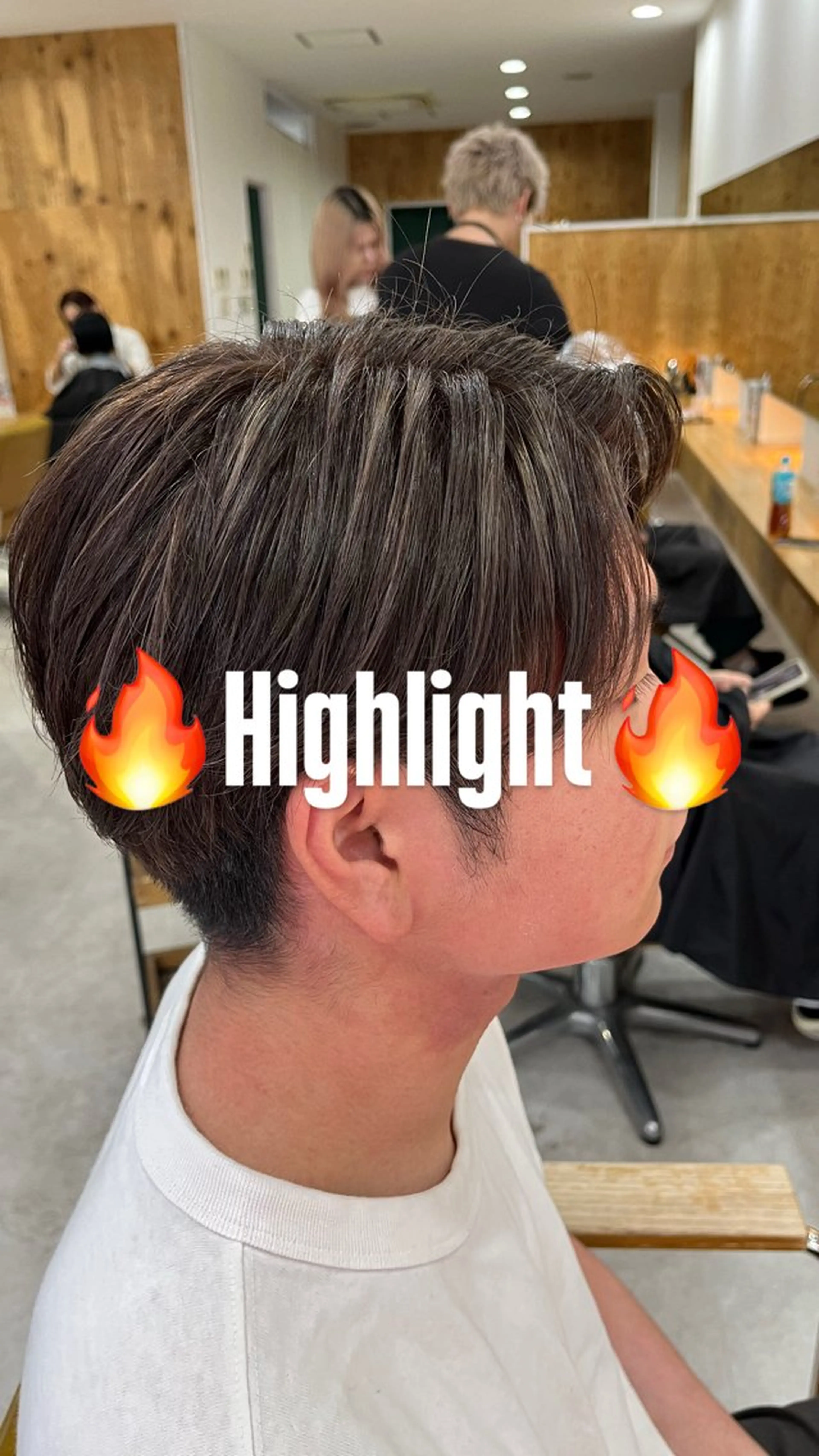 カラー メンズ メンズメッシュ メッシュ カット ヘアカラー 🔥メンズ特化パーマ /牧野成瀬🔥のヘアスタイル