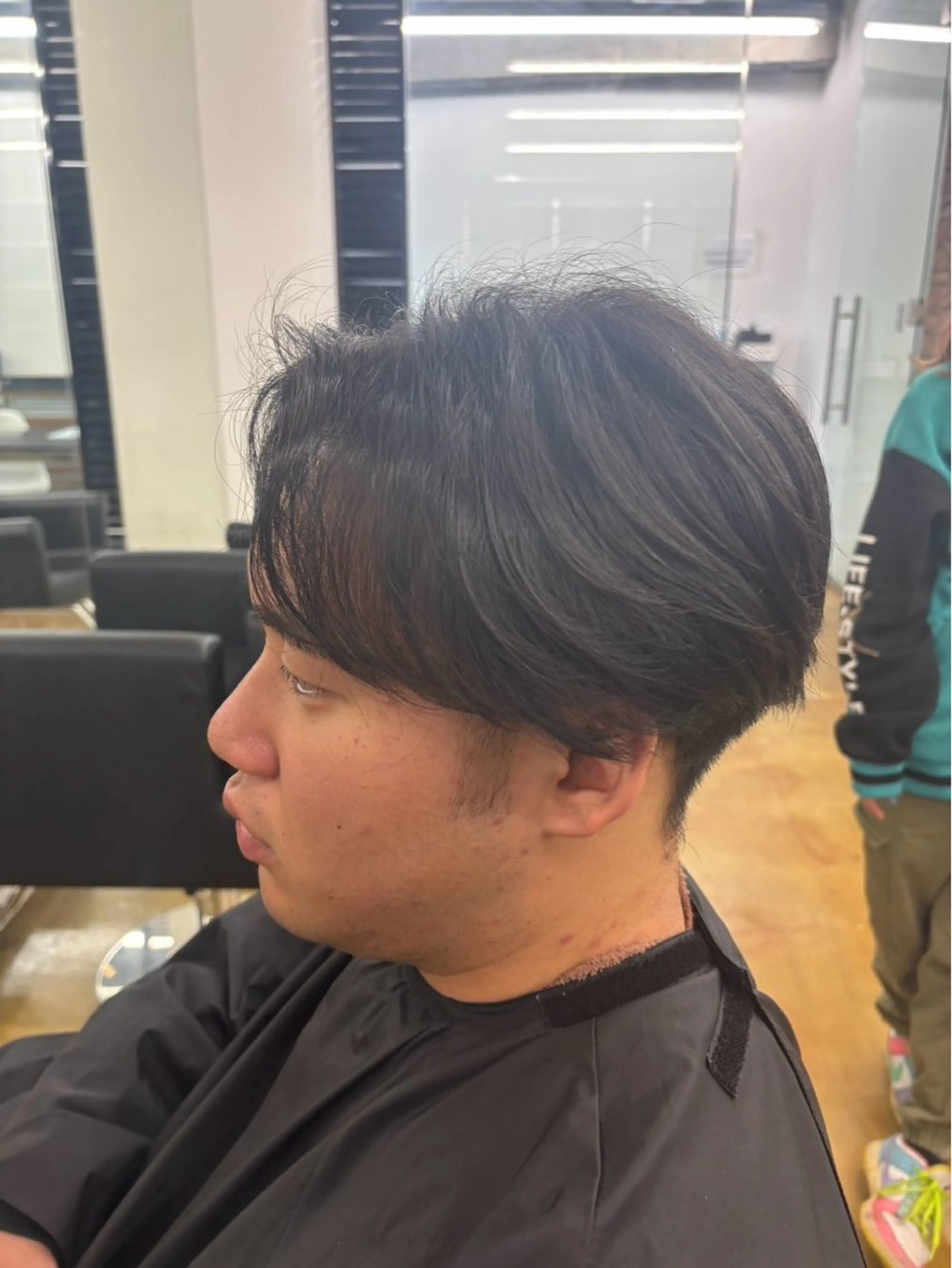 パーマ メンズ little錦糸町所属・透明感カラー🫧/ Tomy🌙のヘアスタイル