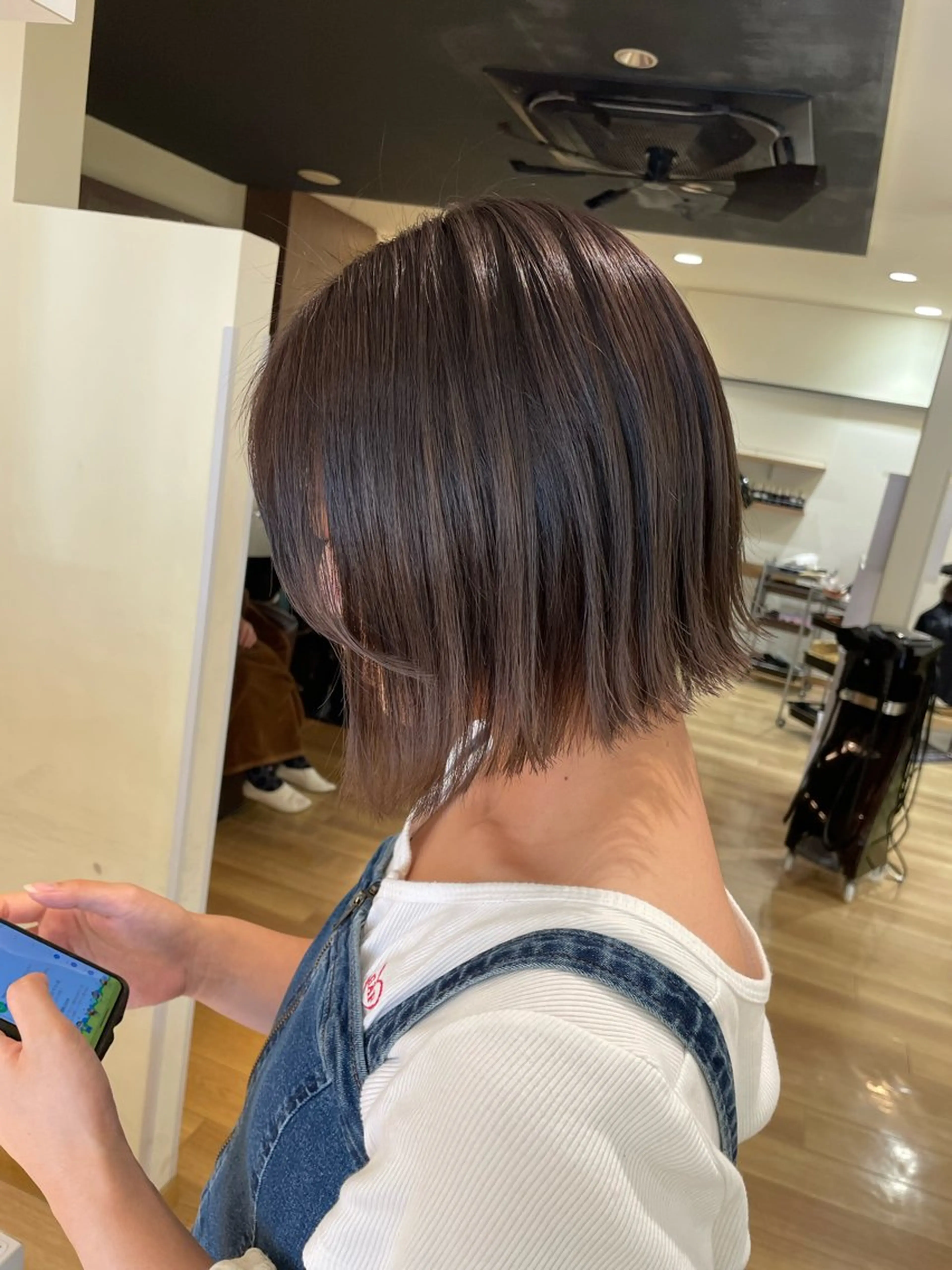 ショート カラー カット ヘアカラー トリートメント 韓国レイヤー🎀/ 顔周り特化🎀/豊田のヘアスタイル