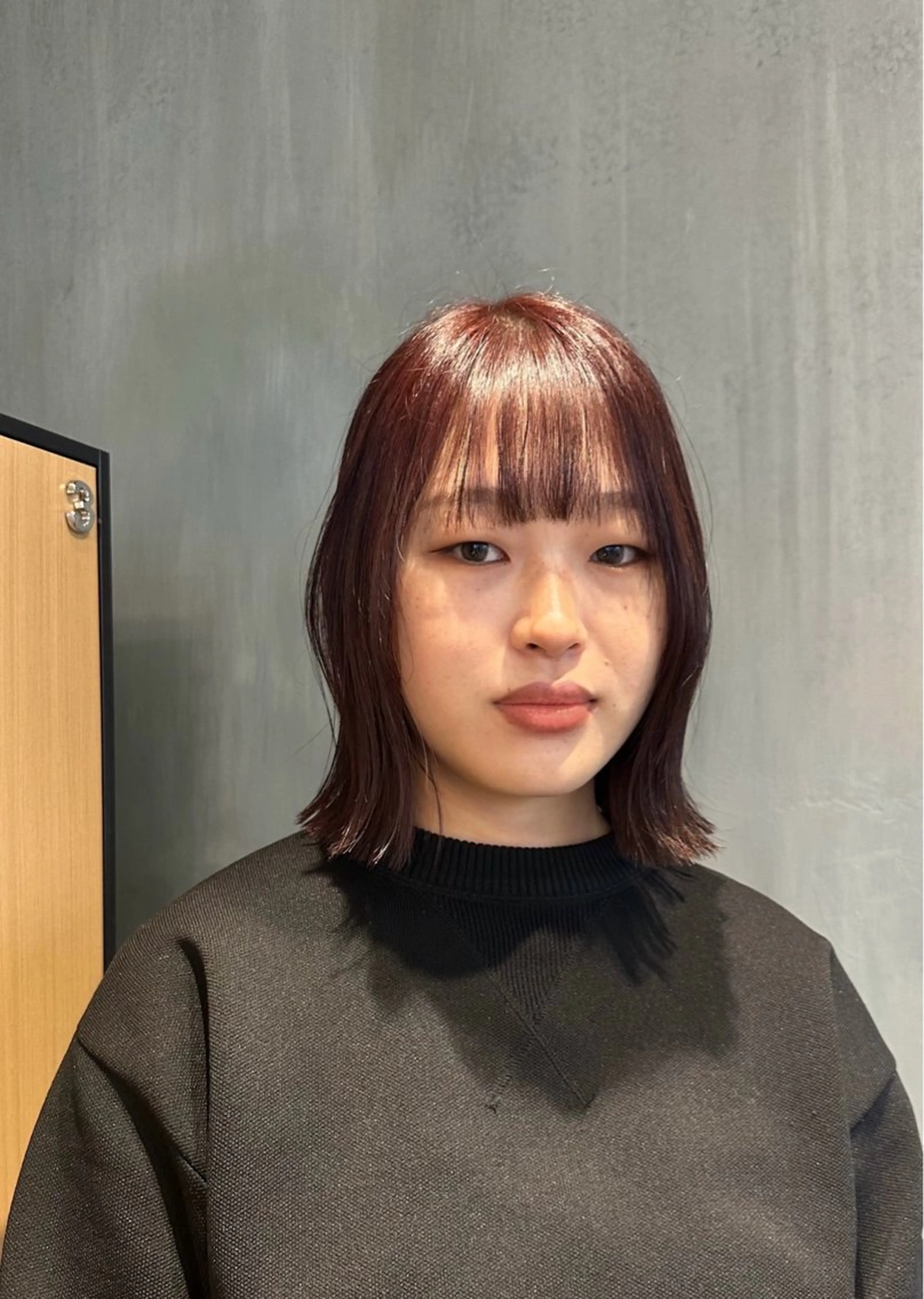 ミディアム くびれヘア レイヤーカット カット トリートメント 髪質改善/レイヤー/ 艶髪🎀ayaneのヘアスタイル