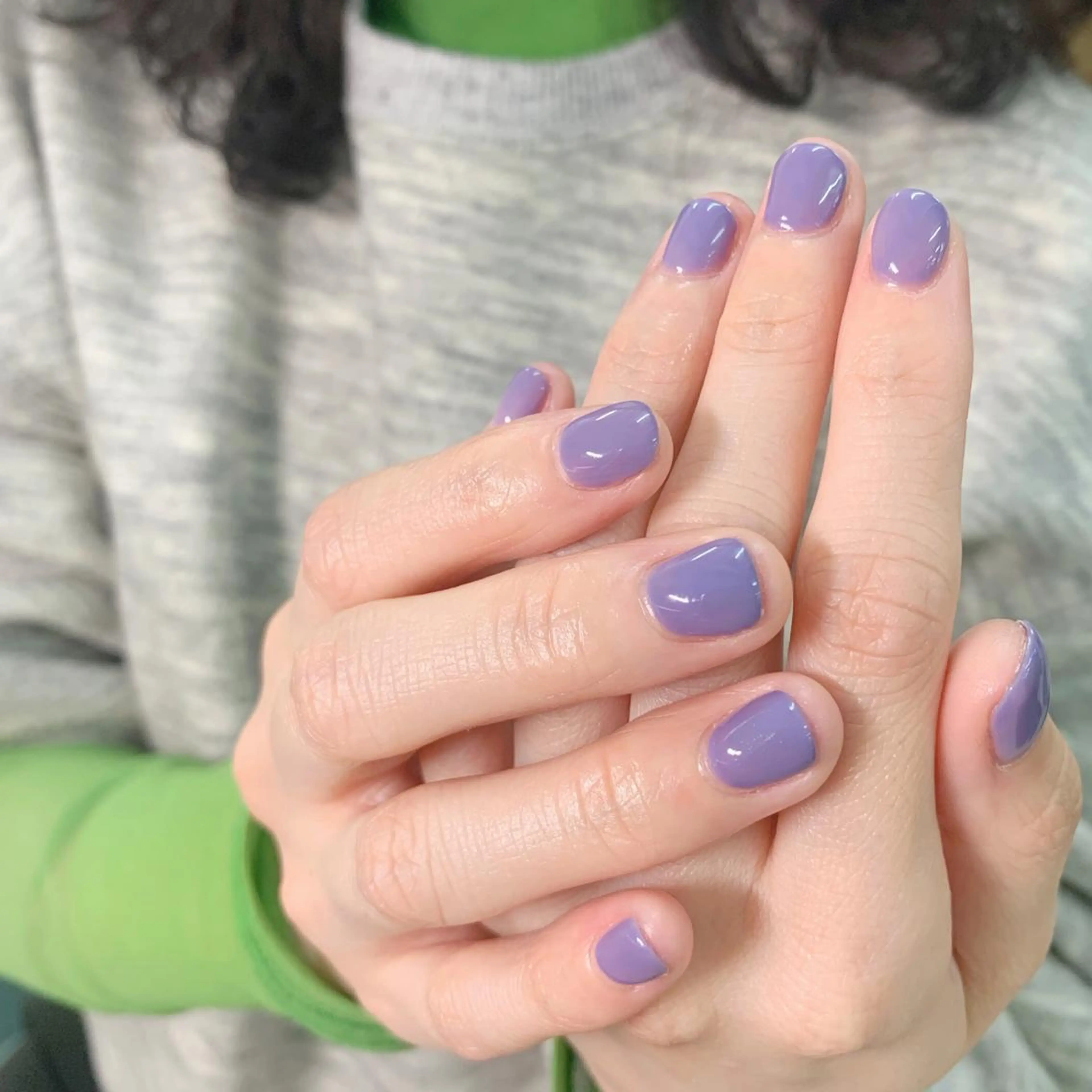 ネイル ワンカラーネイル glossnail MIKIのネイルデザイン