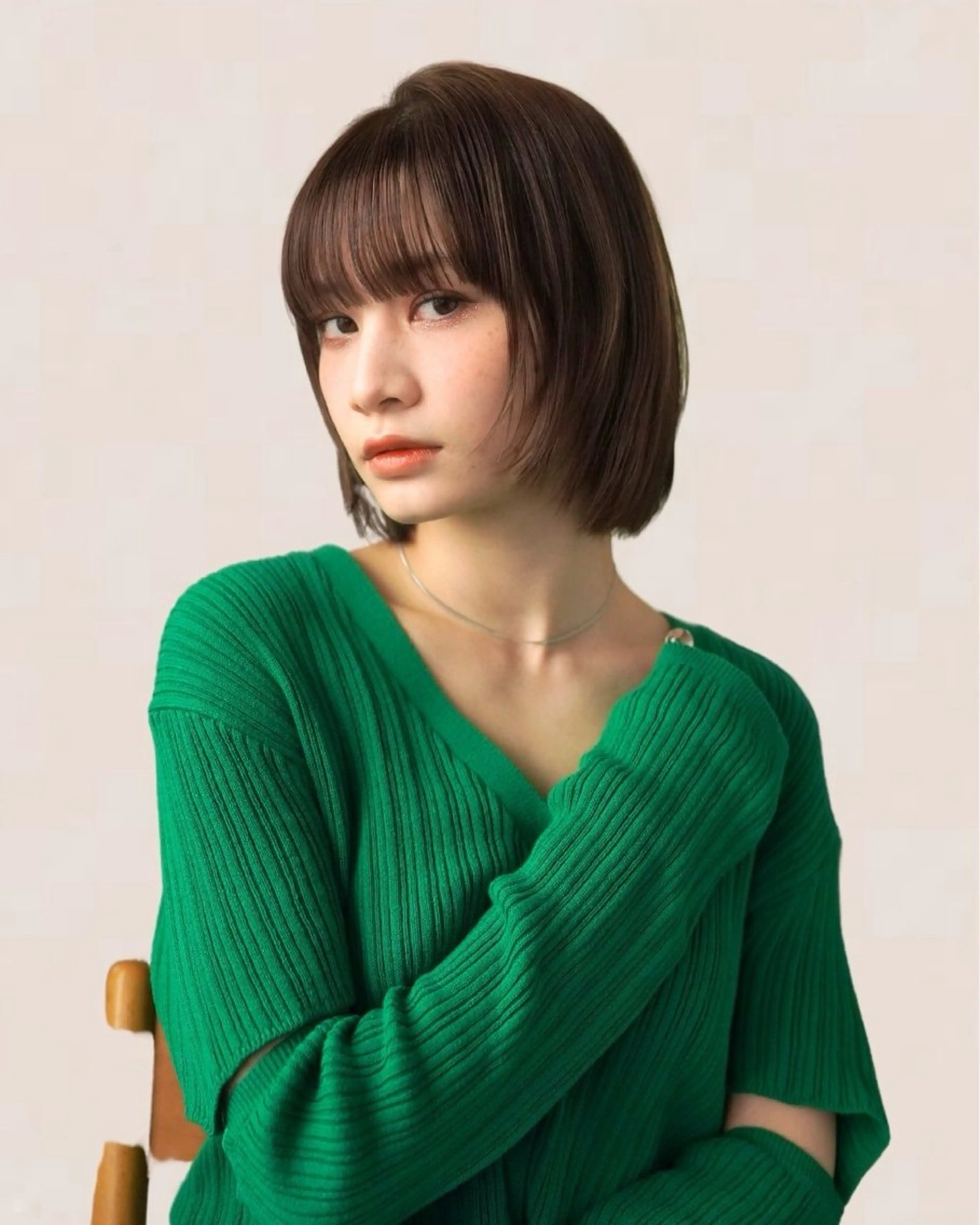 ショート Joule 建山美友のヘアスタイル