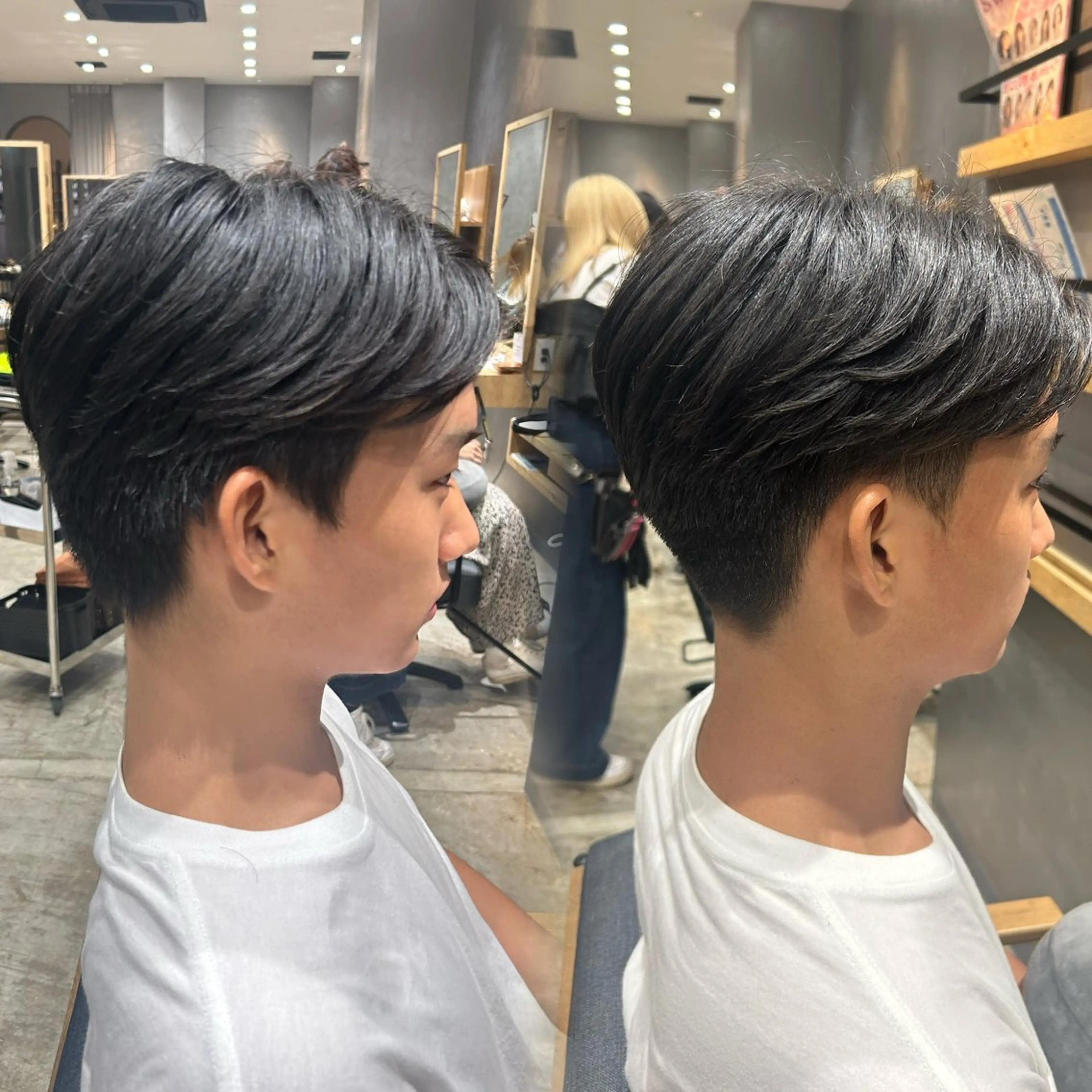 メンズ カット パーマ 心斎橋🤍inity KIKOのヘアスタイル