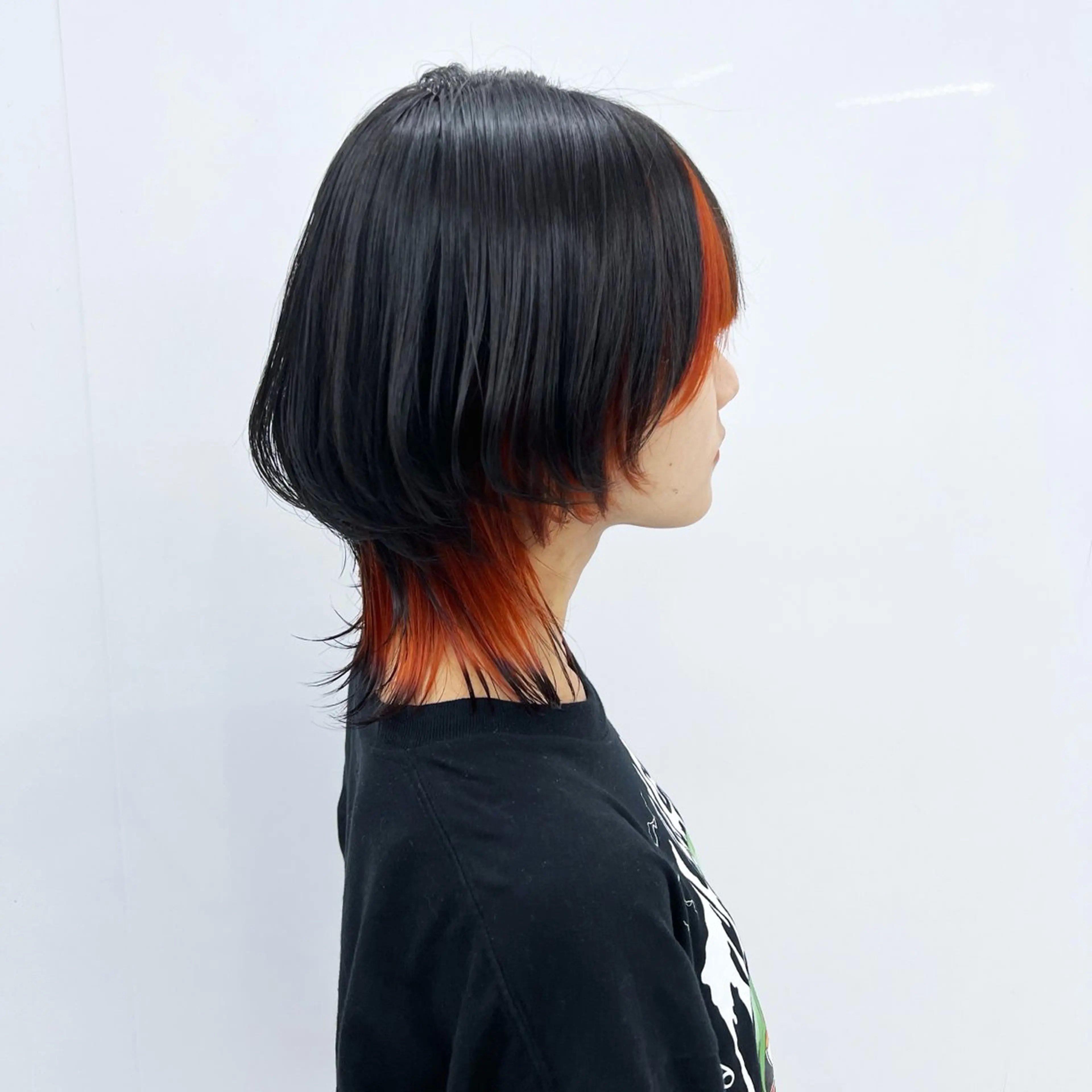 ショート カラー ヘアアレンジ ミストバング ブリーチ デザインカラー イヤリングカラー  フェイスフレーミング ヘアカラー トリートメント 大橋 拓巳のヘアスタイル