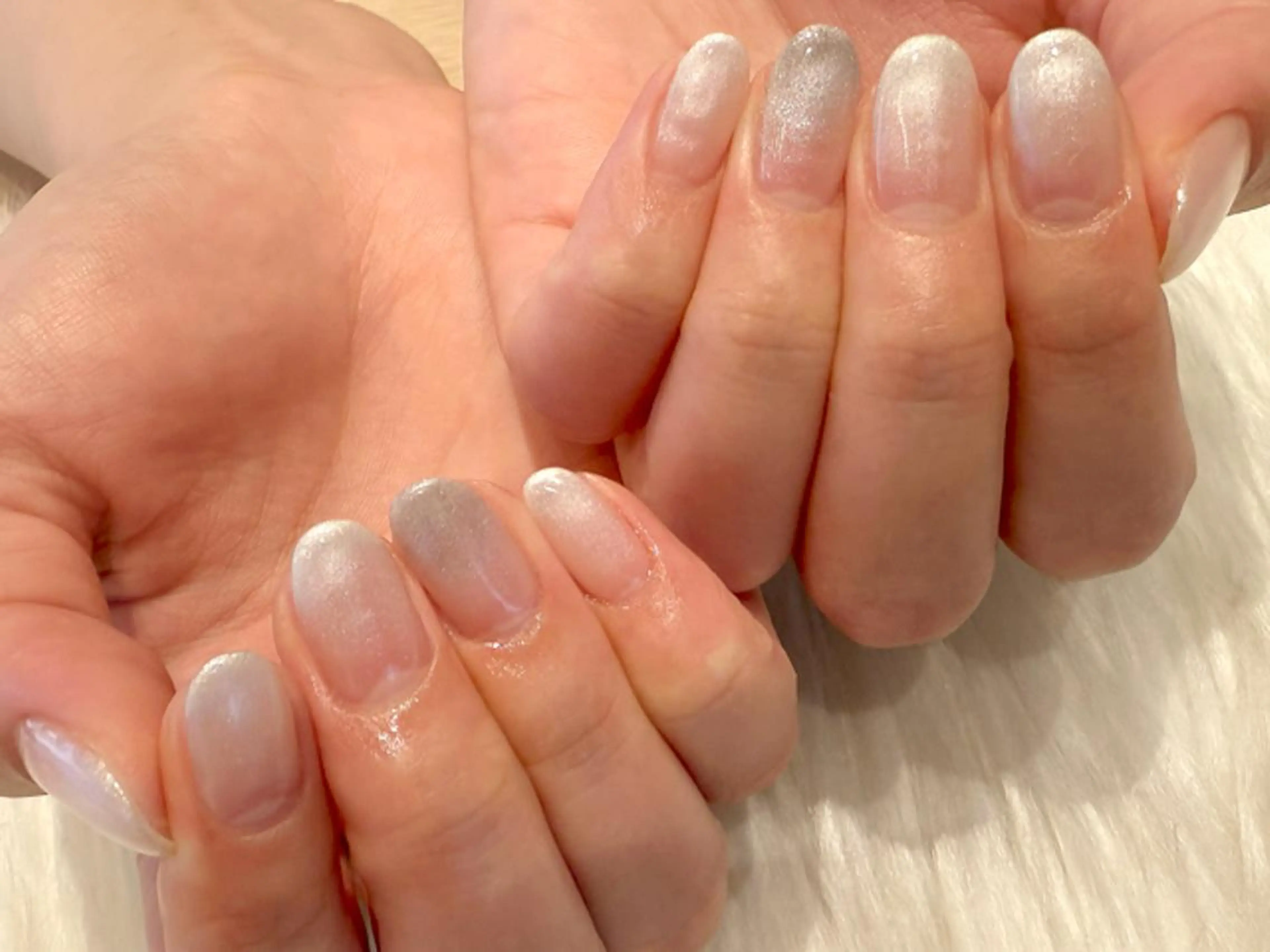 ネイル ニュアンスネイル ハンドネイル Kanai Harukaのネイルデザイン