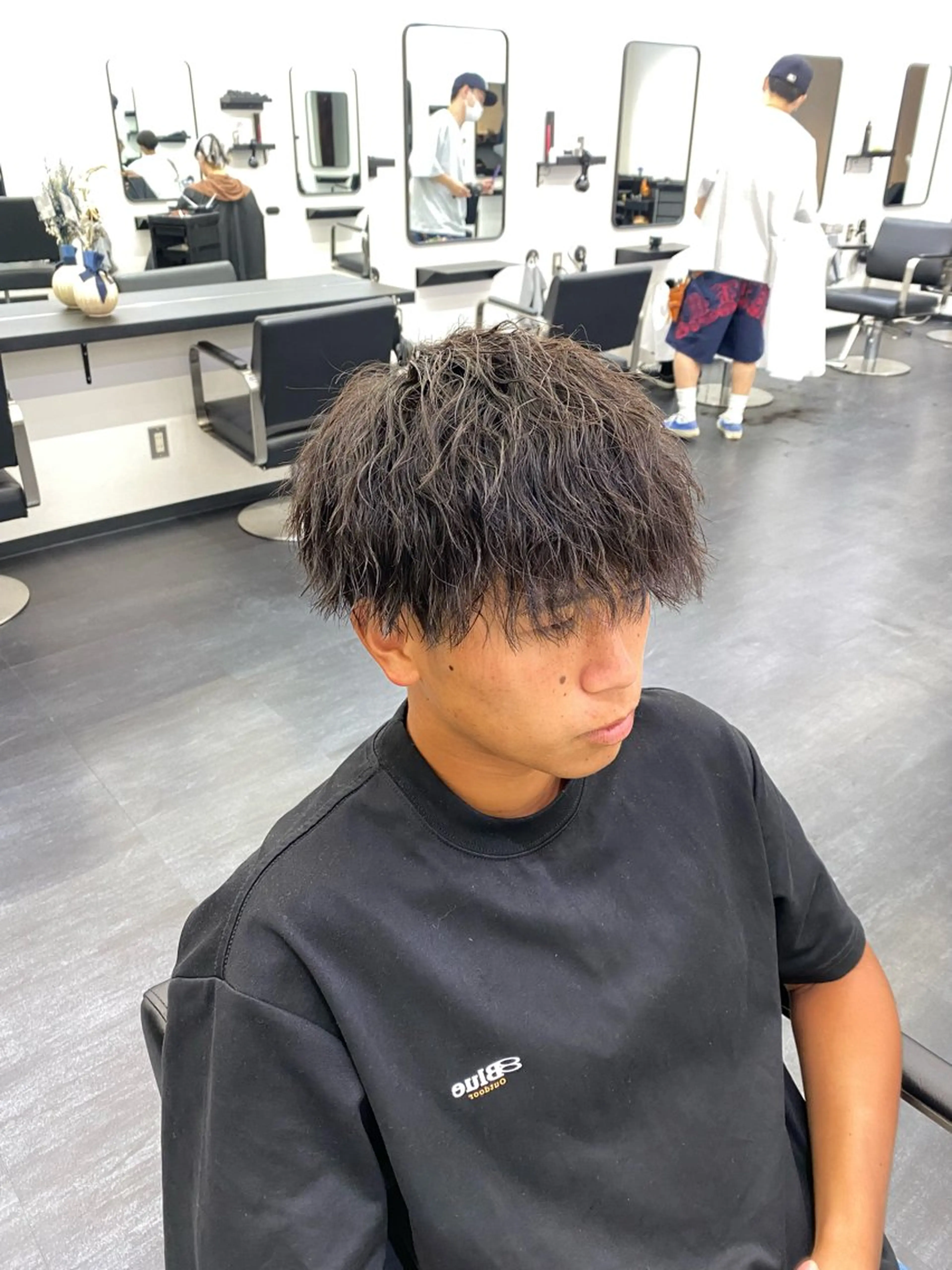 パーマ メンズ カット パーマ ヘアセット 🦁メンズ神特化🦁 12月限定/隆太郎のヘアスタイル