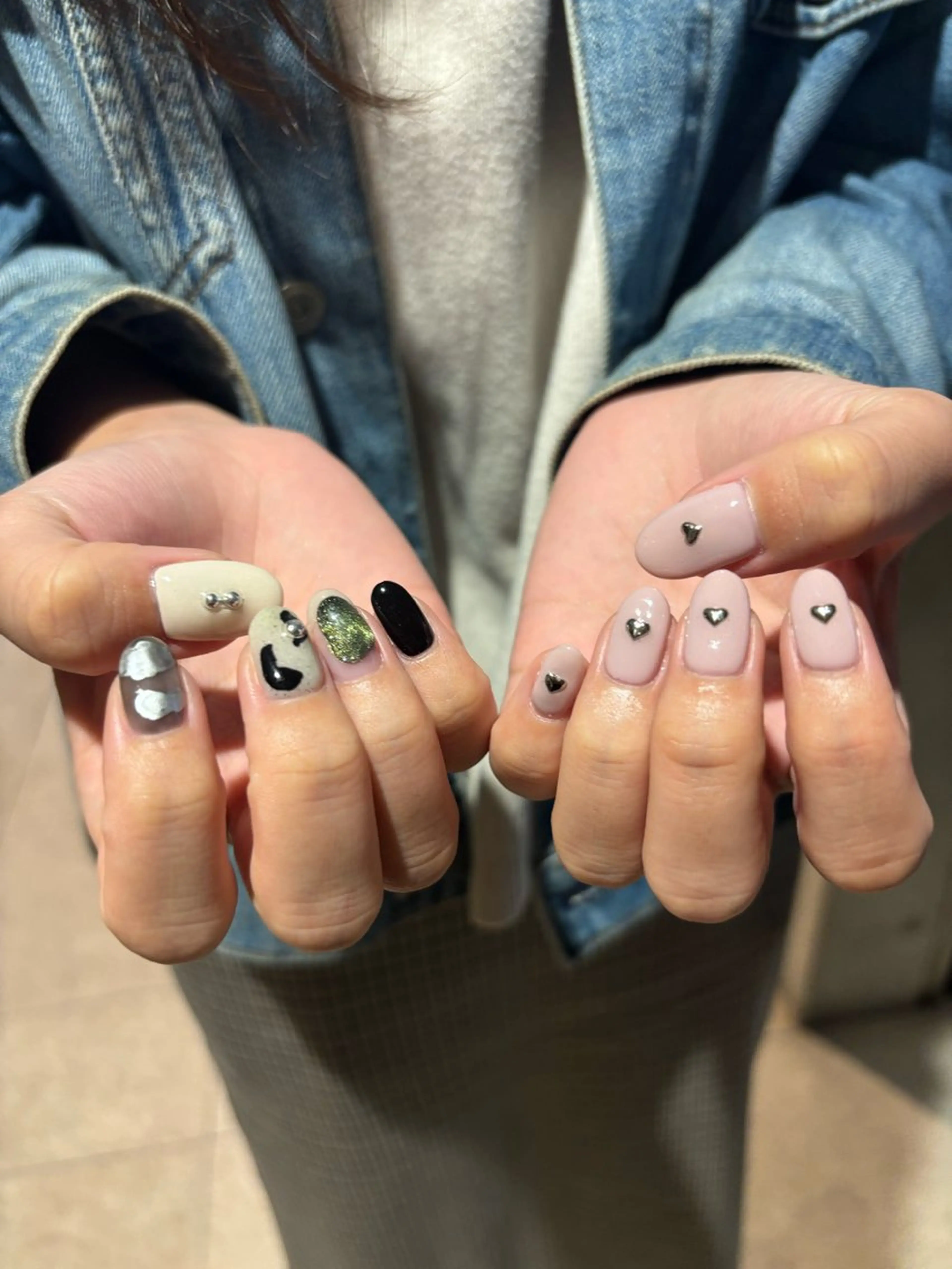 ネイル ワンカラーネイル ハンドネイル ネイルサロンマーノ所属・mano Hanaのネイルデザイン