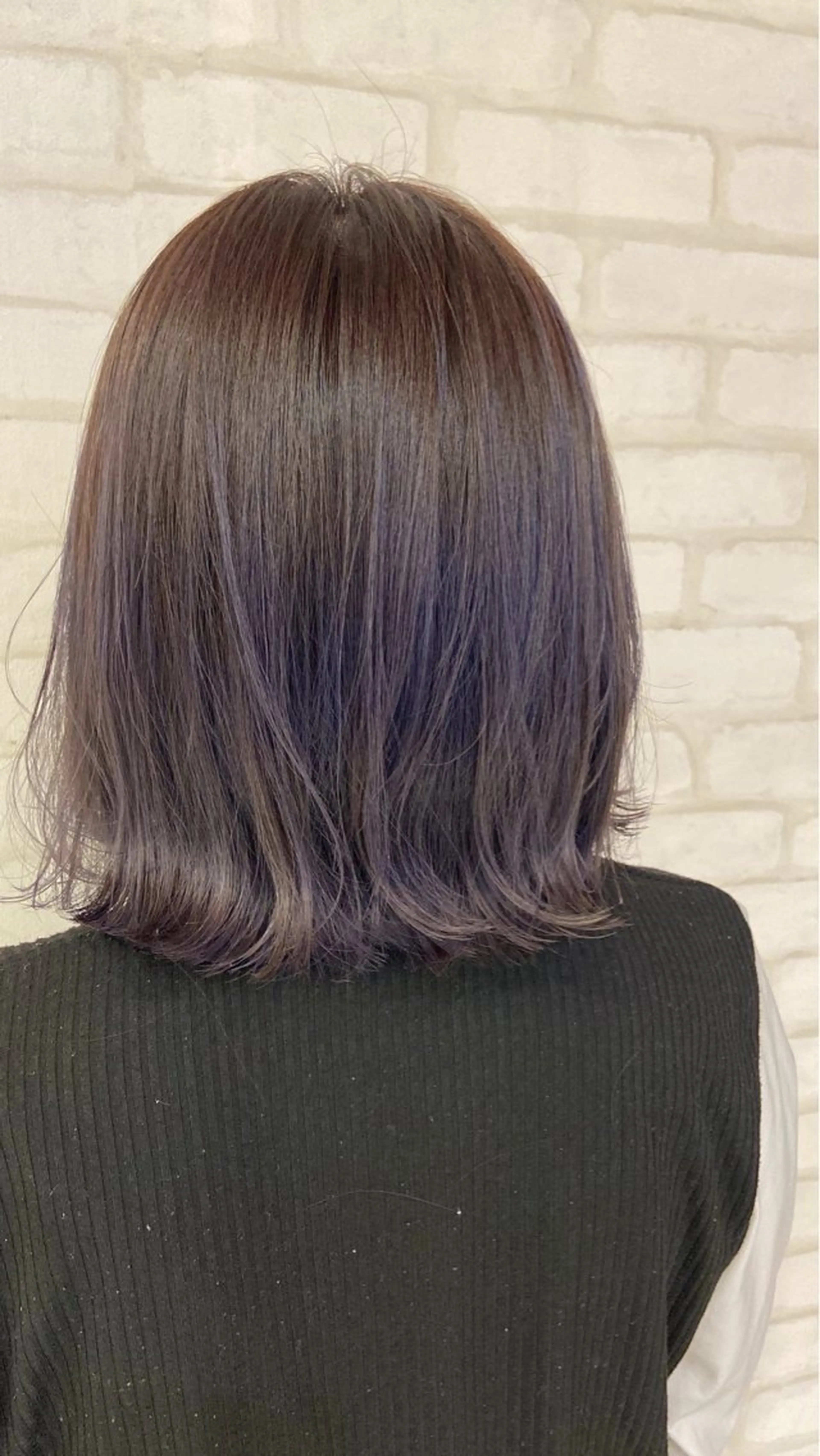 ミディアム カラー vis fleur 日暮里所属・早坂 紅葉のヘアスタイル
