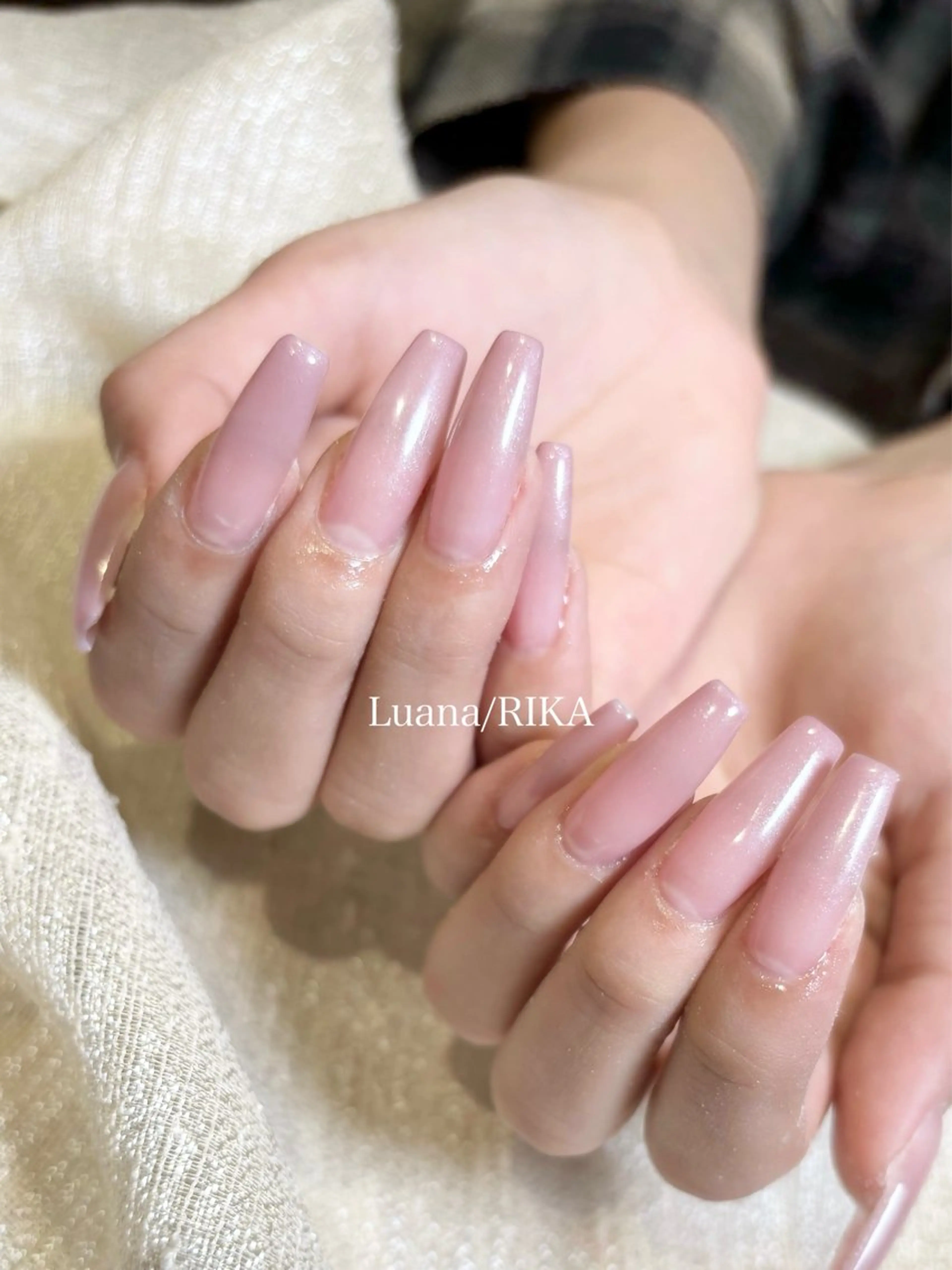 ネイル 持ち込み ハンドネイル Nail Salon Luana Rikaのネイルデザイン