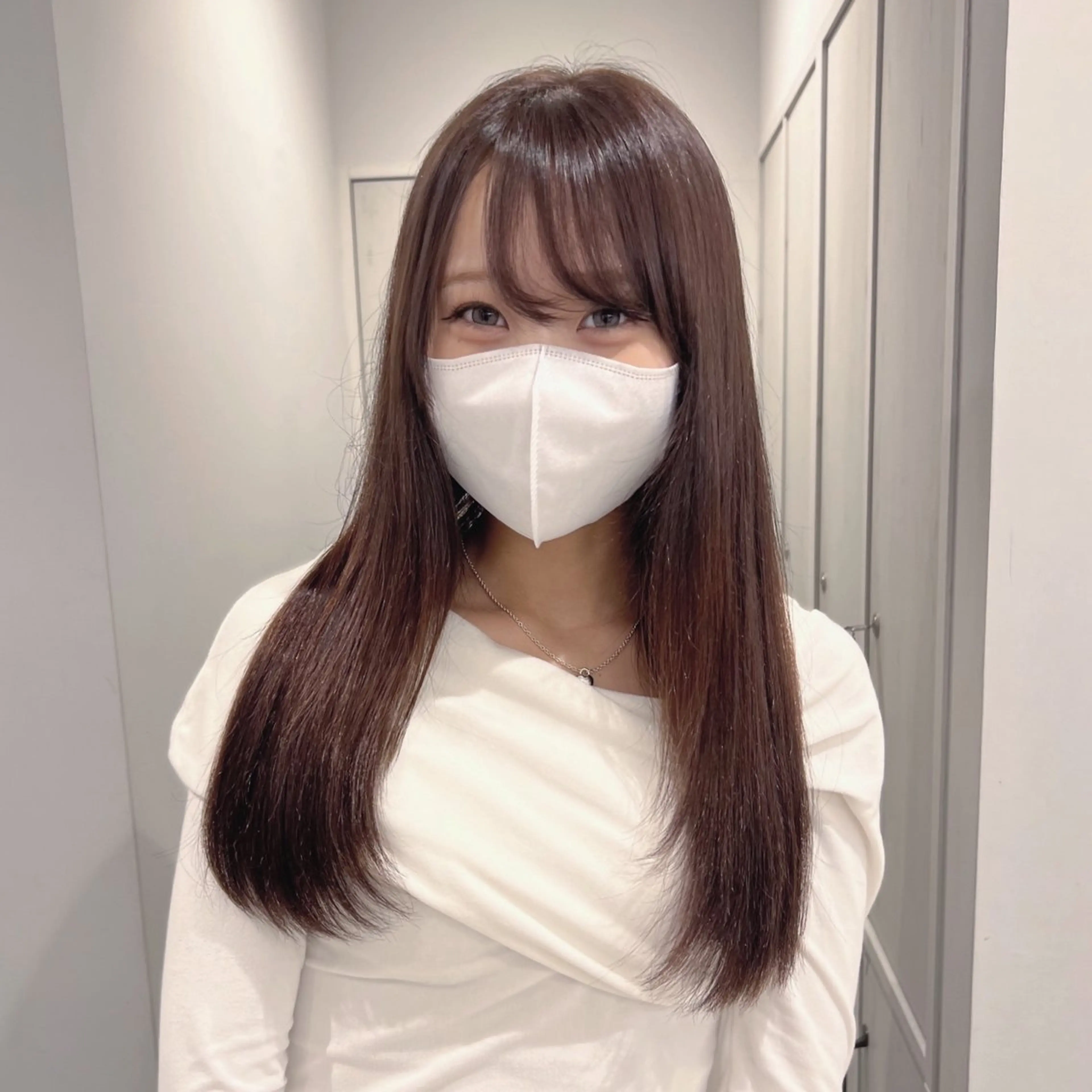 ロング カラー 艶カラー/透明感 /ヒグチアオイのヘアスタイル