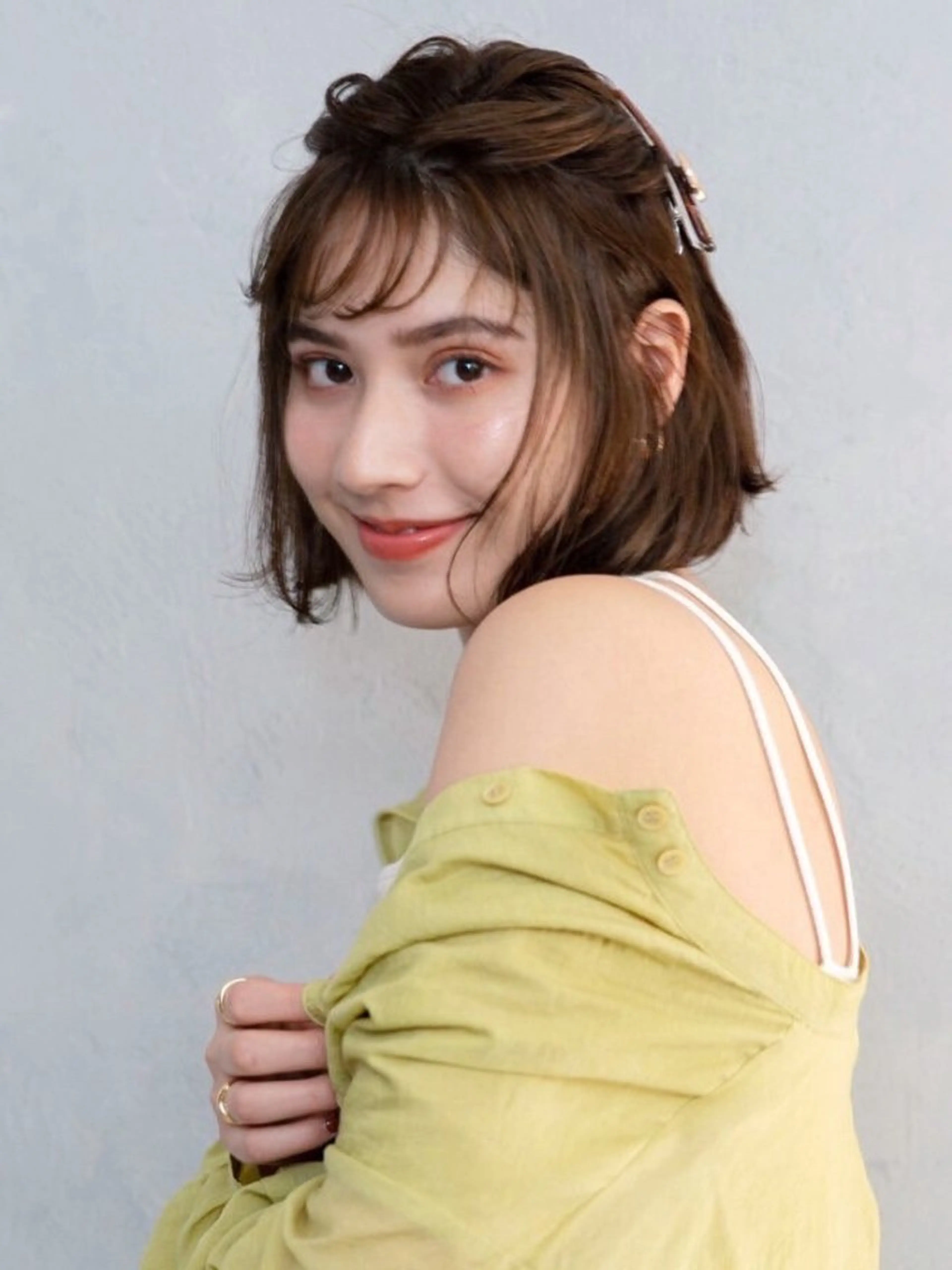 ショート カット ヘアカラー トリートメント 谷口 琉希のヘアスタイル