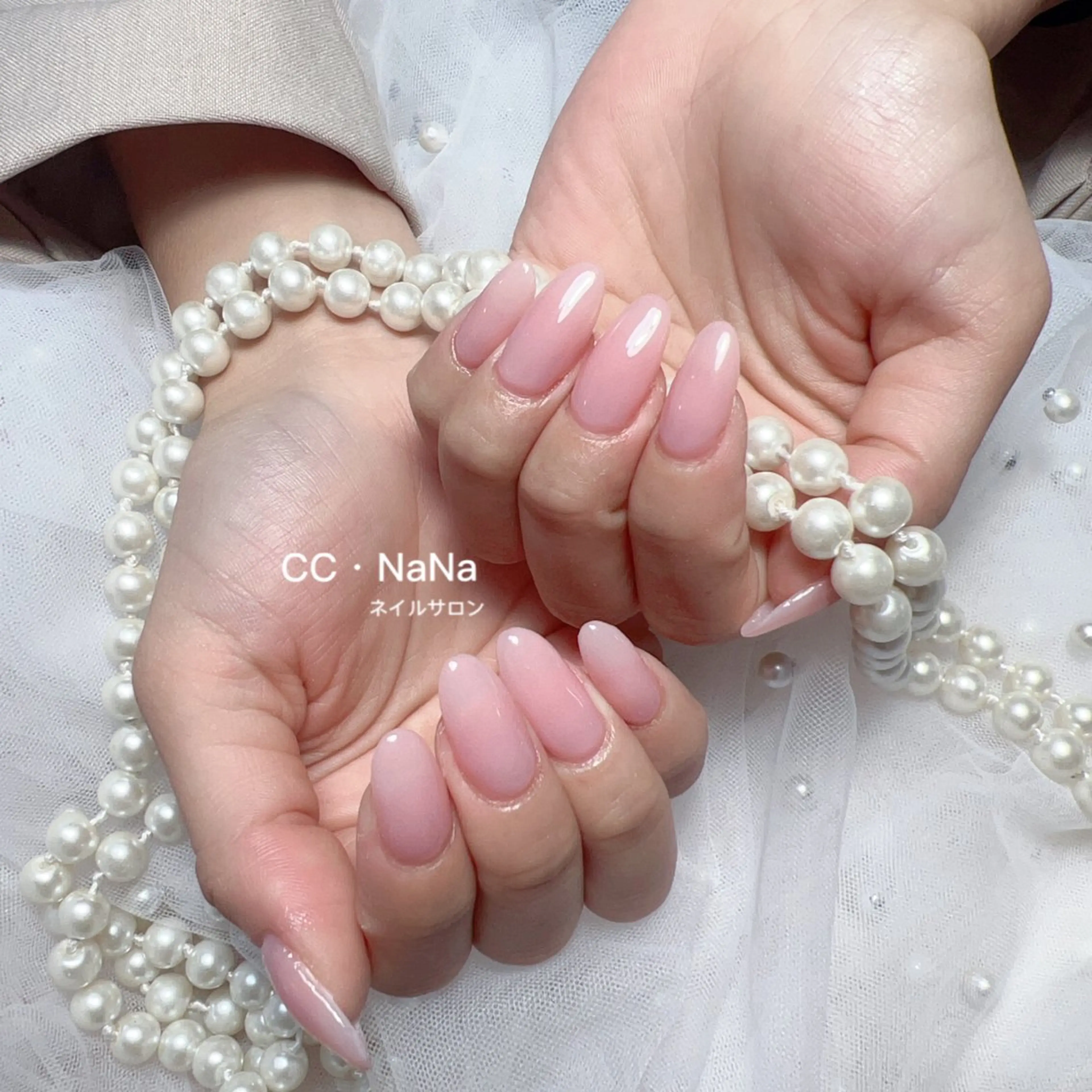 ネイル スカルプネイル ハンドネイル 💎CC・NaNa 韓国風ネイル🌙のネイルデザイン