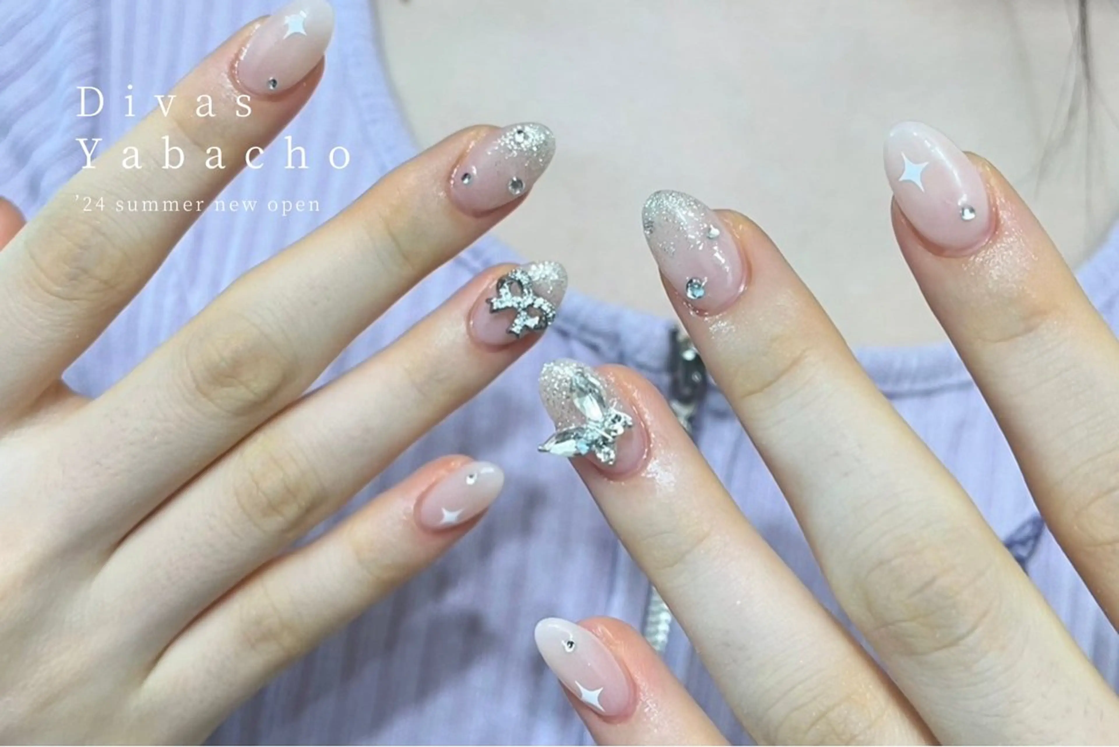 ネイル アートネイル 韓国ネイル マットネイル ミラーネイル ニュアンスネイル 💖Yabacho Divas 💖のネイルデザイン