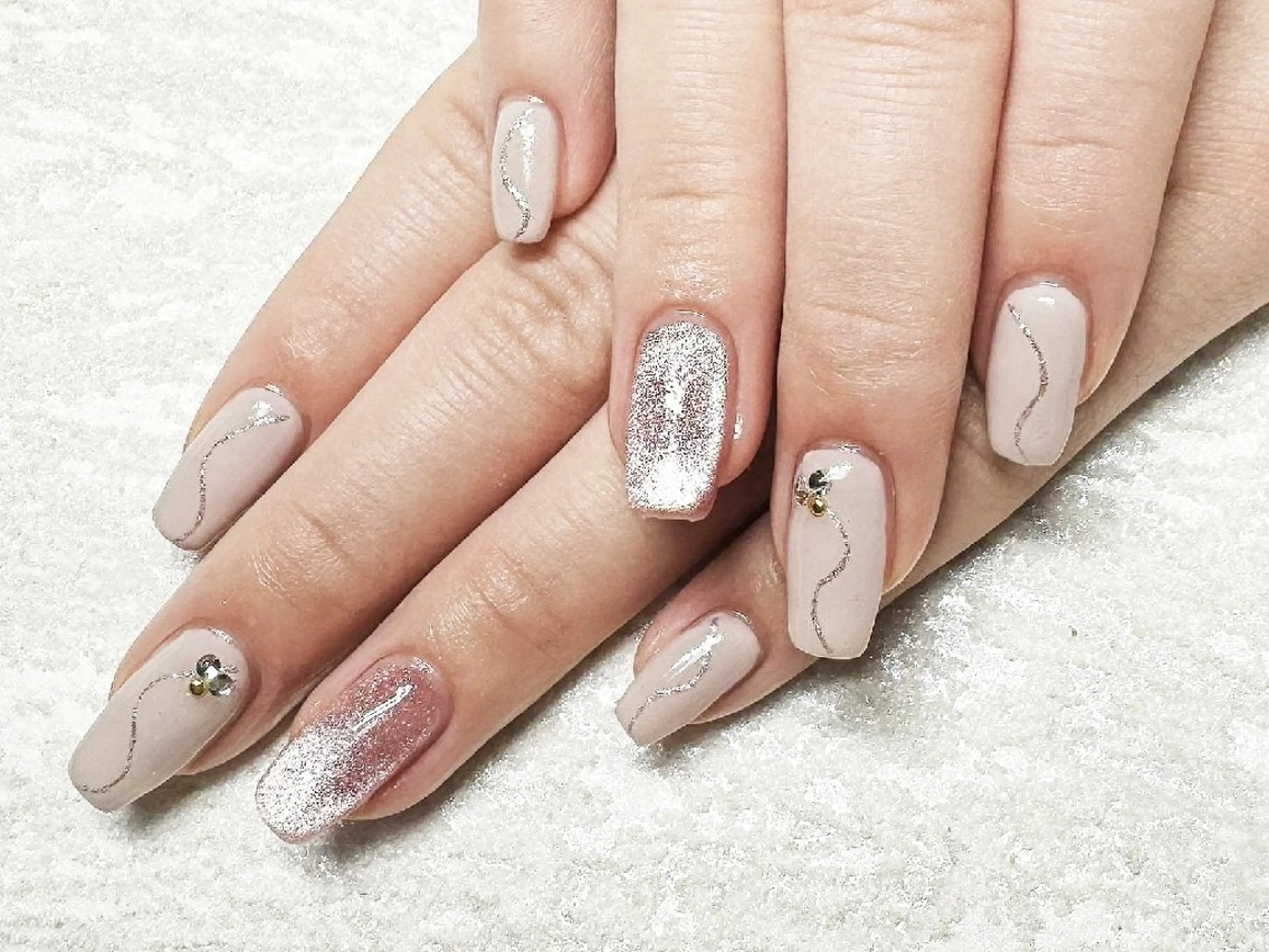 ネイル 入学式 卒業式 春ネイル JULIE NAILのネイルデザイン