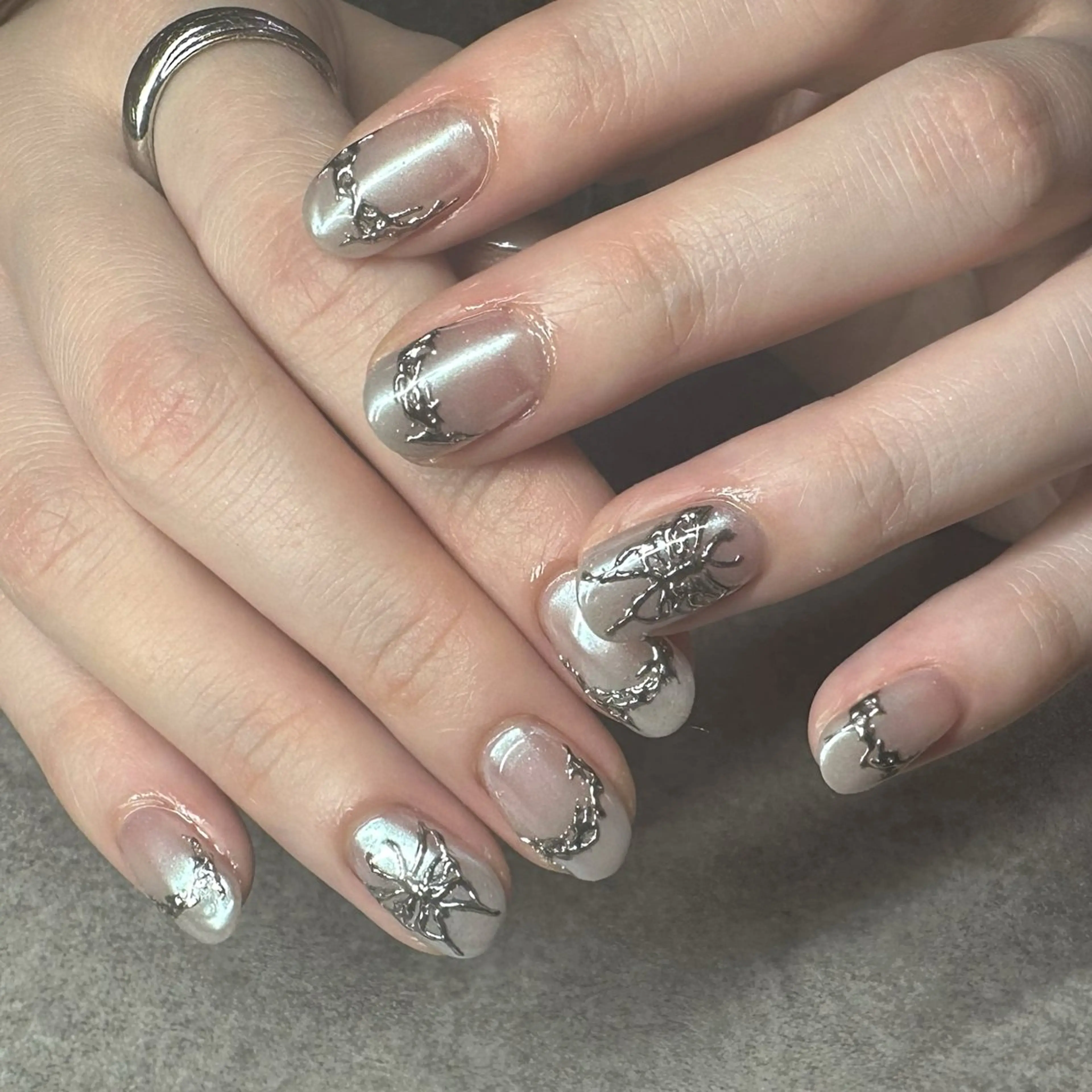 ネイル ハンドネイル elu船橋 SAKURAのネイルデザイン