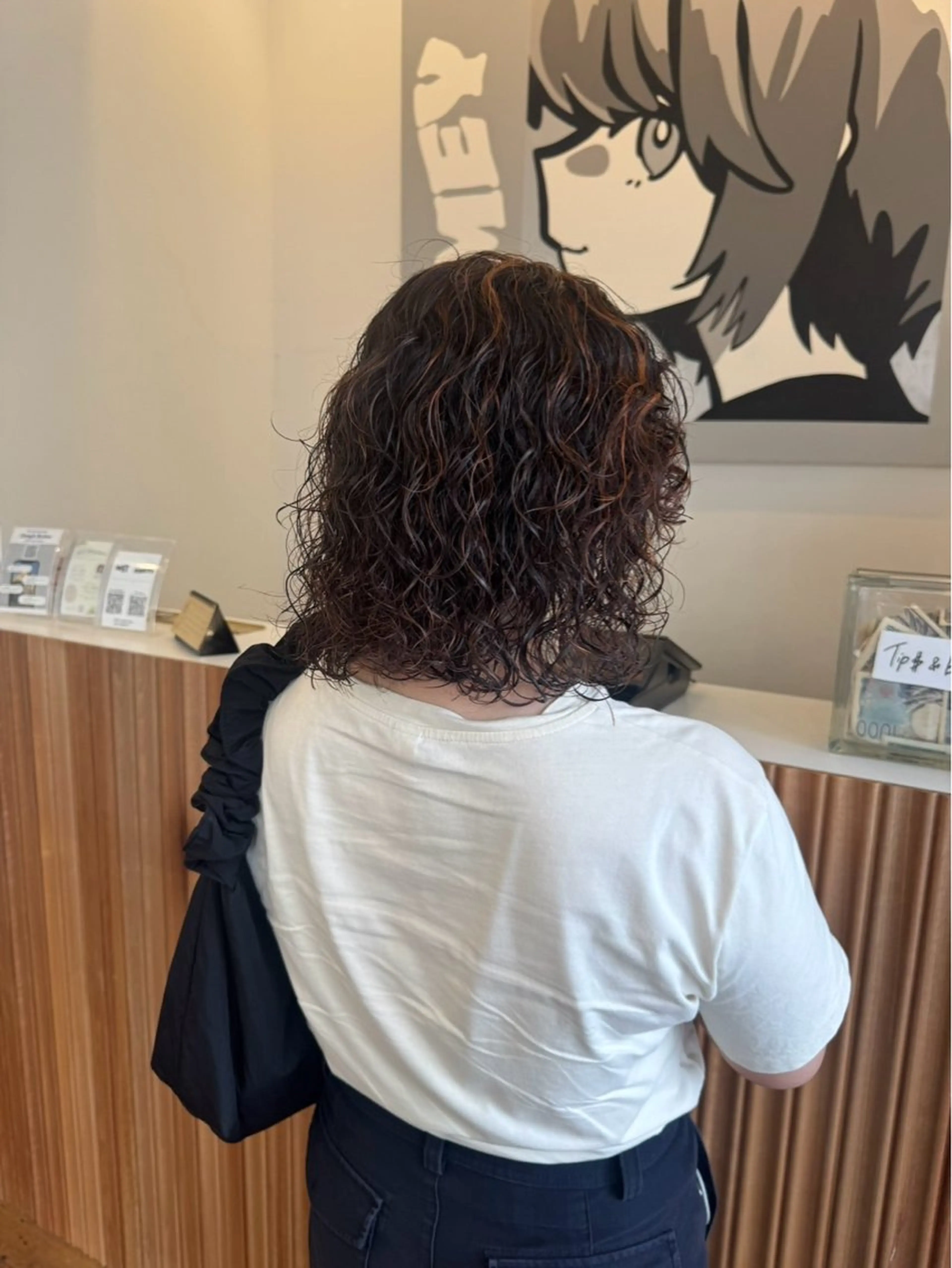 ミディアム パーマ ミディアムパーマ スパイラルパーマ パーマ トリートメント MEY HAIR CURLYS所属・パーマ /ボブパーマ Rico💜のヘアスタイル