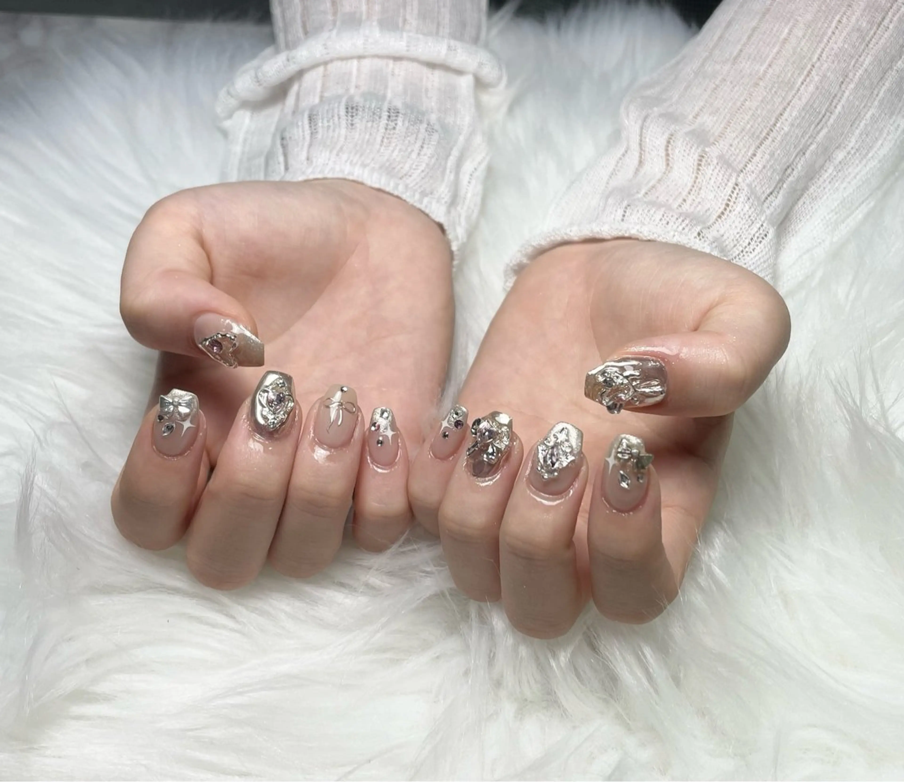 【120分】持ち込みデザイン♡パーツ付け放題👸👑*ﾟの写真